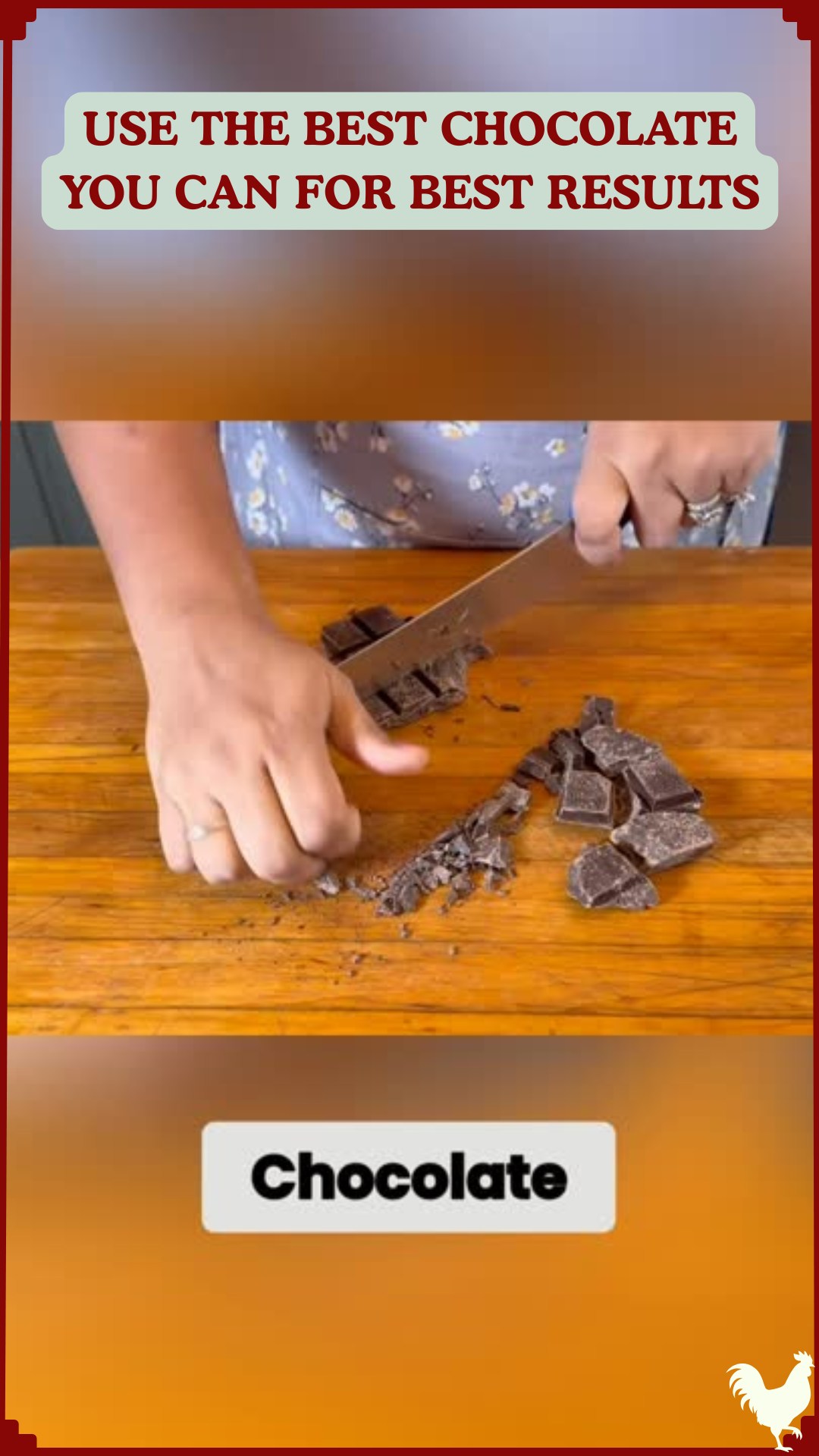 Most chocolate chips contain **stabilizers** that help them hold their shape while baking.
That’s convenient… but it also means they **don’t melt as beautifully** as real chocolate.
When I want better flavor and texture, I use **bars or blocks of chocolate** instead of chips — and simply chop them myself.
A **serrated knife** makes this incredibly easy. The teeth grip the chocolate and break it cleanly into shards and chunks without slipping.
It takes about 20 seconds, and the result is **real chocolate pieces that melt into pockets of goodness** instead of staying as little pellets.
Sometimes the small extra step makes all the difference.
#HomesteadKitchen #BakingTips #RealIngredients #Chocolate #ScratchCooking