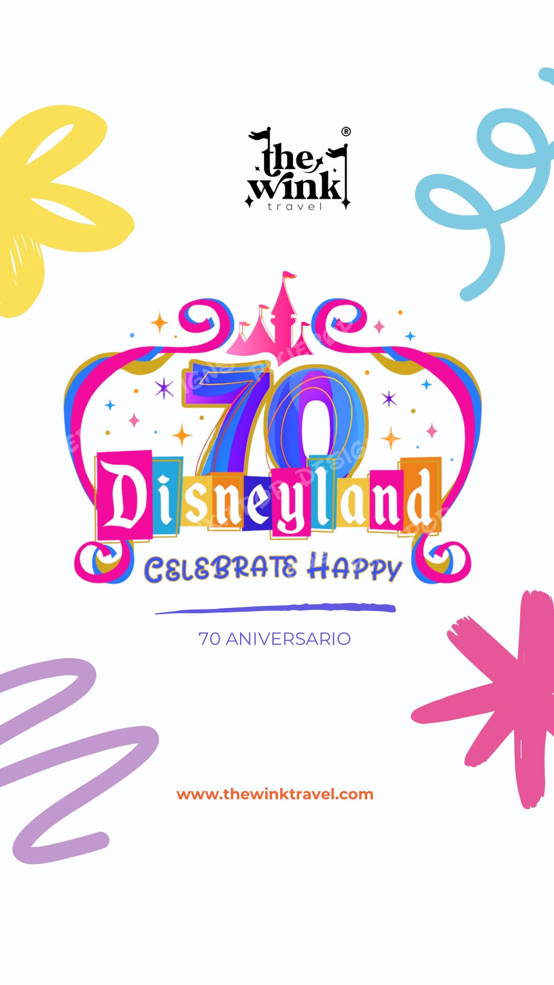 ✨ ¡Disneyland cumple 70 años y está más mágico que nunca! ✨
¿Ya viste todo lo que hay disponible para celebrar este aniversario tan especial en Disneyland, California este 2025? 🏰
🎆 Si sueñas con vivir esta celebración, es momento de comenzar a planear.
📅 Ya estamos cotizando y reservando viajes para 2025.
¡Las fechas vuelan más rápido que Space Mountain! 🚀
📩 Escríbeme para cotizar tu viaje y vivir la magia del 70 aniversario como se debe.
#Disneyland70 #Disneyland2025 #ViajaConMagia #TheWinkTravel
