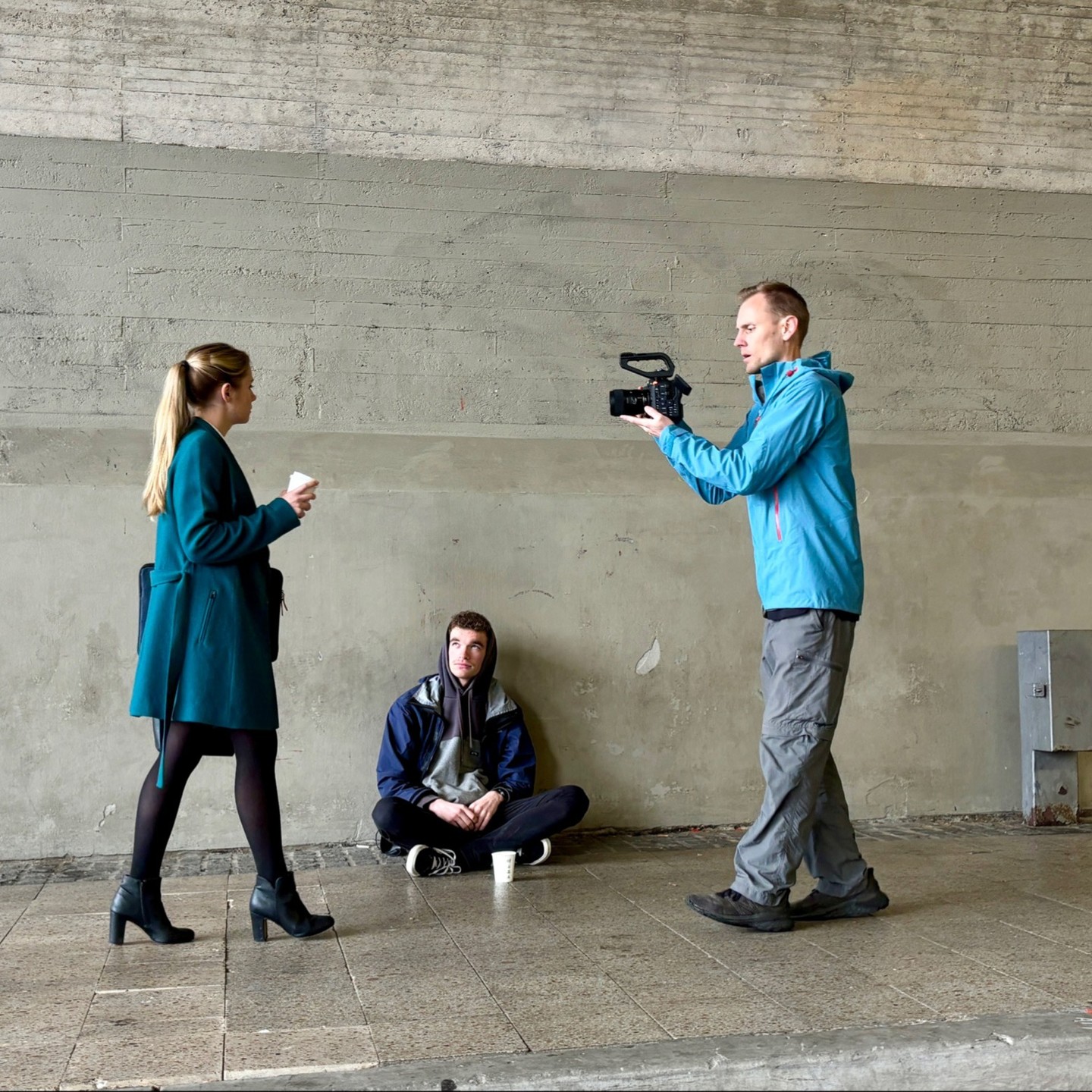 What do you do on a rainy day? For us at adventist media, we take the opportunity to get soaking wet in the rain to film! And what better weather for filming in the city? Keep you eye out for the Mission to the Cities Offering video in December! 👀
