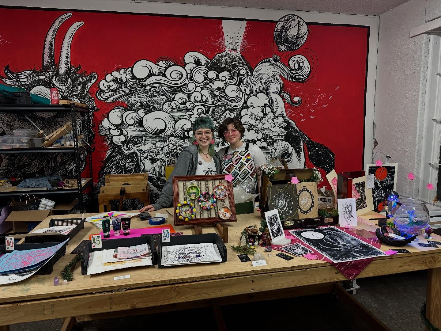 @spokane_print Print Town Market from the other day was a blast!
#sppc #print #market