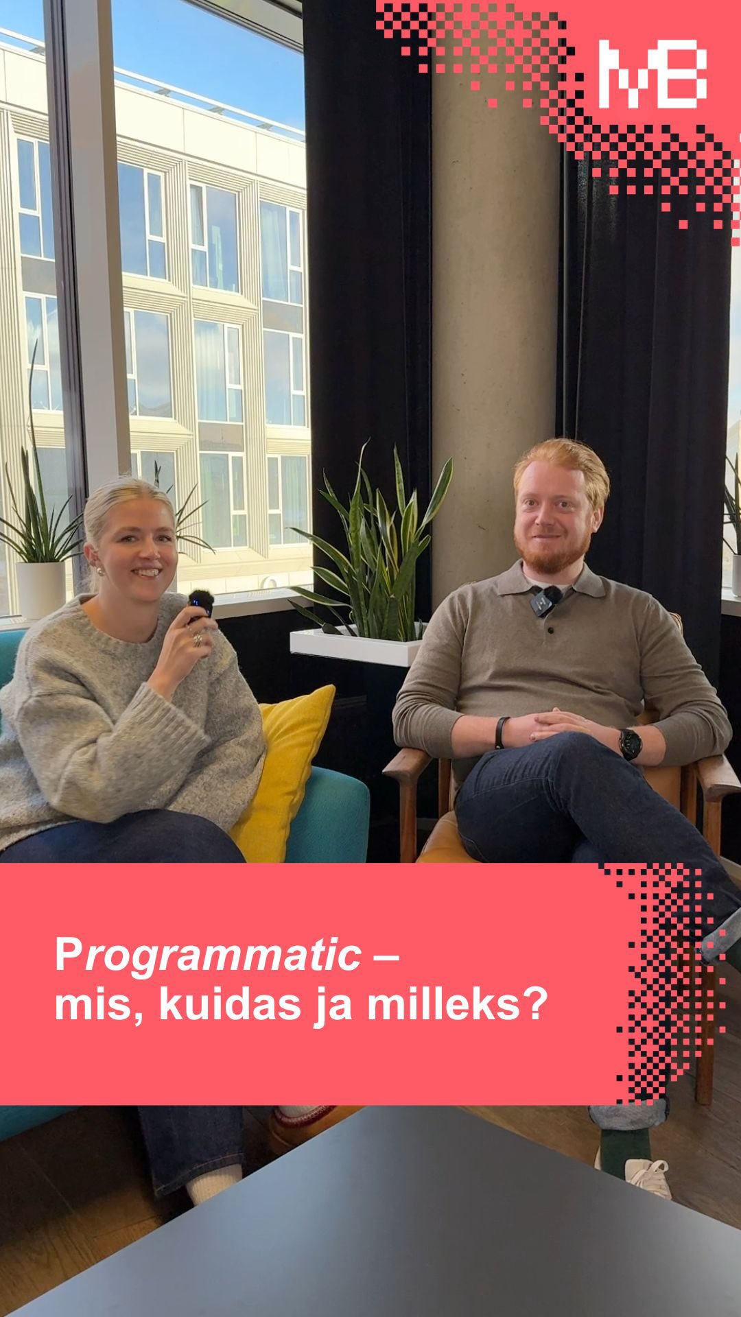 Programmatic on sõna, mida kuuleb palju👂, kuid mille tähendust need, kes digiturunduses igapäevaselt ei toimeta, sageli täpselt ei mõista 👀
Ulvar selgitab videos lühidalt, kuidas programmatic toimib ja miks see kasulik on.
💡 Kui programmatic on seni jäänud häguseks, siis siit saad kiire ülevaate.
#programmatic #digiturundus