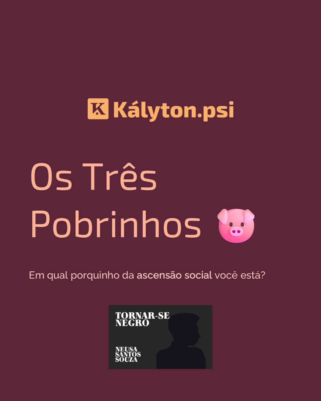 Os três pobrinhos
Em qual porquinho 🐷 você está?