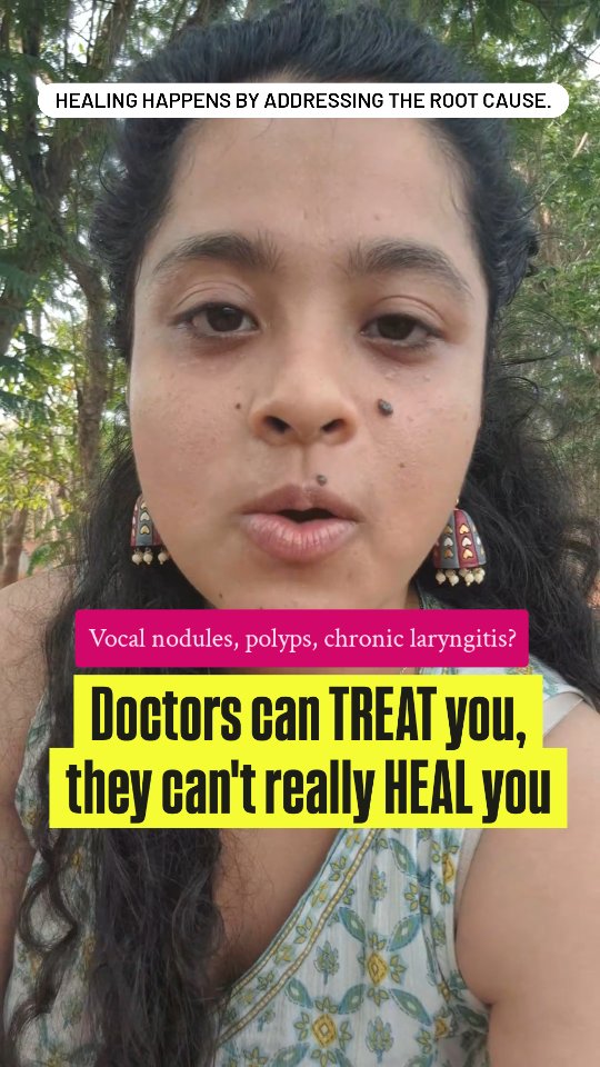 If you'd like to work with me for therapeutic vocal care, drop me a DM and I'll reply to you.
#vocalcoach #vocalnodules #voicetherapy #doctors #holistichealing