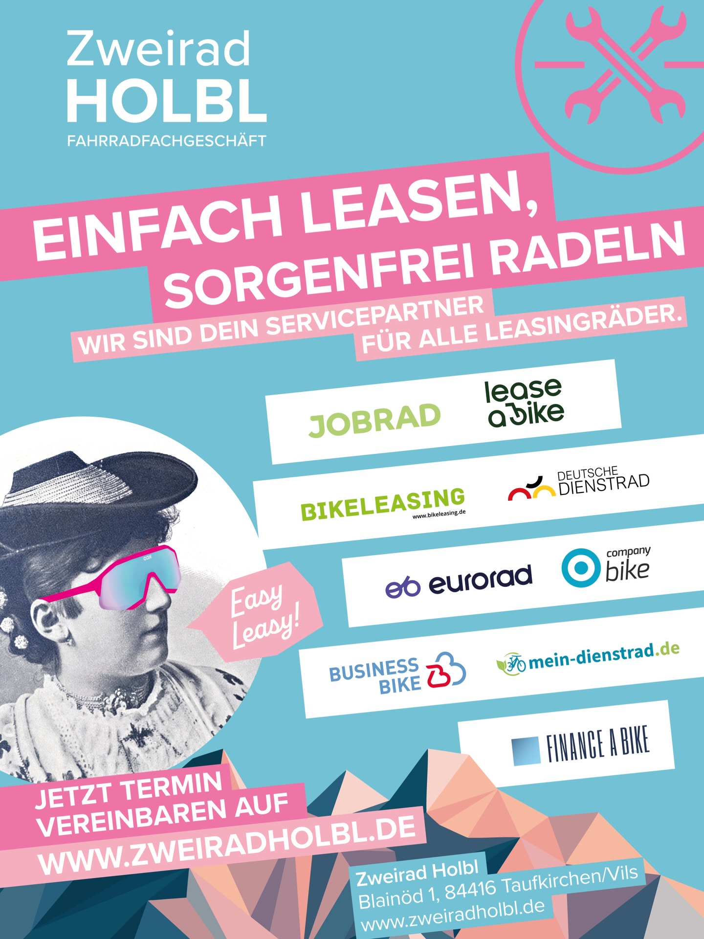 Einfach leasen. Perfekt sitzen. Sorgenfrei radeln. 😎🚴♂️
Du fährst oder möchtest ein Leasingrad?
Dann ist die richtige Beratung der wichtigste Schritt.
Bei uns bekommst du mehr als nur ein Fahrrad:
👉 Persönliche Leasing-Beratung (alle Anbieter)
👉 Individuelle Ergonomieberatung für die perfekte Sitzposition
👉 Top-Marken wie KTM, Cannondale, Marin Bikes & Basso
👉 Komplette Leasingabwicklung – einfach & unkompliziert
Denn:
Ein gutes Rad fährt gut.
Ein richtig eingestelltes Rad fährt sich großartig. 🙌
Natürlich kümmern wir uns auch um den Service:
🔧 Bremsen- & Reifenservice
🔋 E-Bike Diagnose
⚙️ Full Service für Bio- & E-Bikes
📅 Online Terminbuchung für Beratung & Service
🌐 www.zweiradholbl.de
📍 Zweirad Holbl
Blainöd 1, 84416 Taufkirchen/Vils
📞 08084-2321
📲 WhatsApp: 0171-4540000
📧 servus@zweiradholbl.de
#ZweiradHolbl #Leasingrad #Ergonomieberatung #TaufkirchenVils #SorgenfreiRadeln