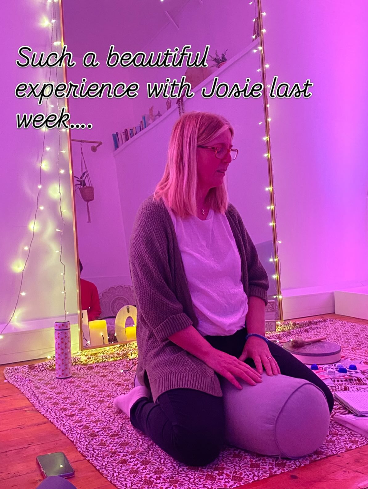 ‘Love begins within’ conscious connected breathwork session with Josie was transformational
Josie holds space so beautifully…such attention to detail and so powerful. Everyone needs to experience this amazing modality.