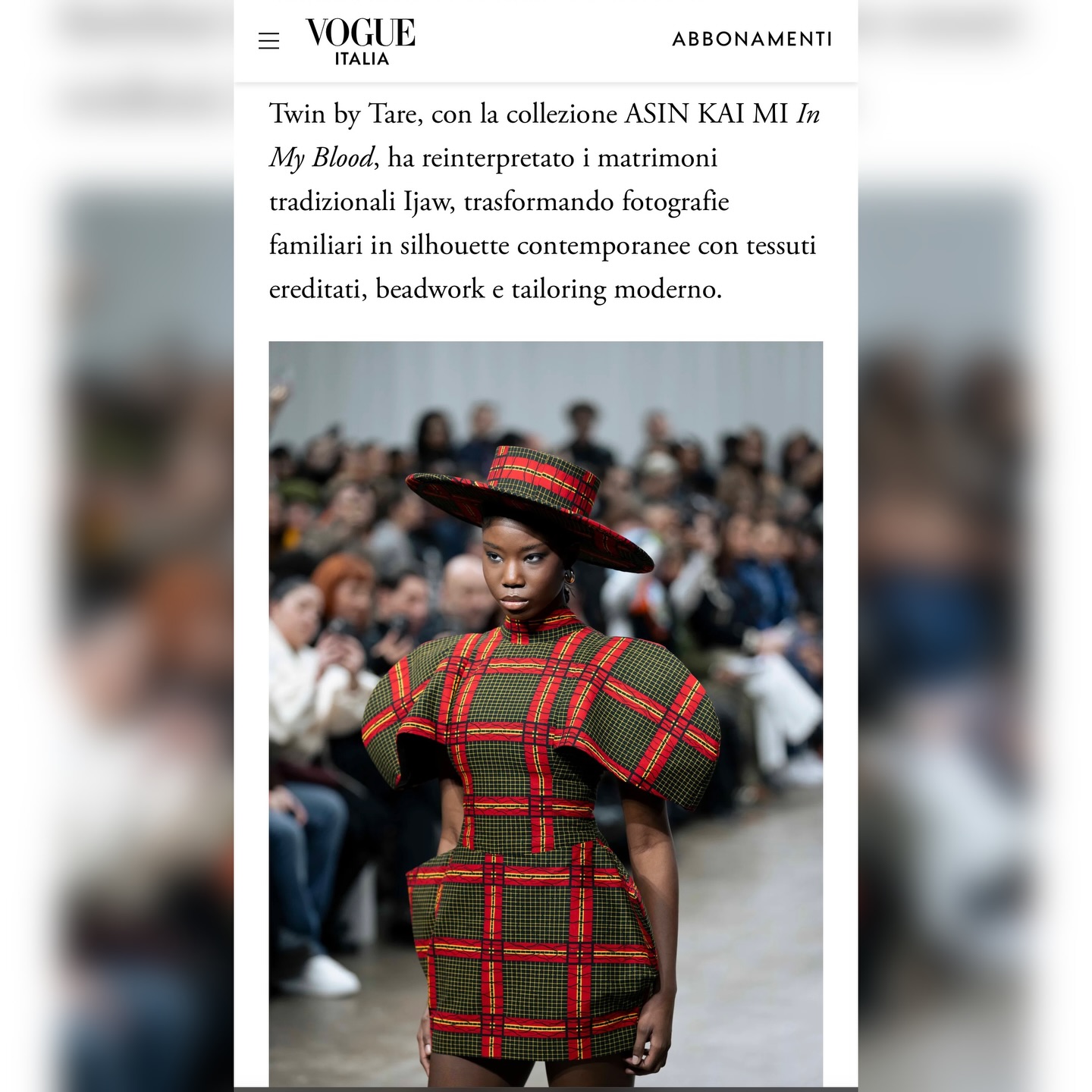 A proud moment for our global community.
UDGN designers are featured in Vogue Italia, recognising collections that centre heritage, identity, and authentic storytelling.
From Zimbabwe to Ghana to the Niger Delta, these works honour culture while shaping the future of contemporary fashion.
This is why UDGN exists.
To ensure our stories are seen, respected, and globally recognised.
@vogueitalia
@pervibellini
@franragazzi
@eleonora_giordani
@i.deapr
@jermainebleu
@twinbytare
@tayameaca.artistry
@studio_karinekong
#UDGN #VogueItalia #AfricanFashion #CulturalThreads #GlobalDesign LondonFashionWeek