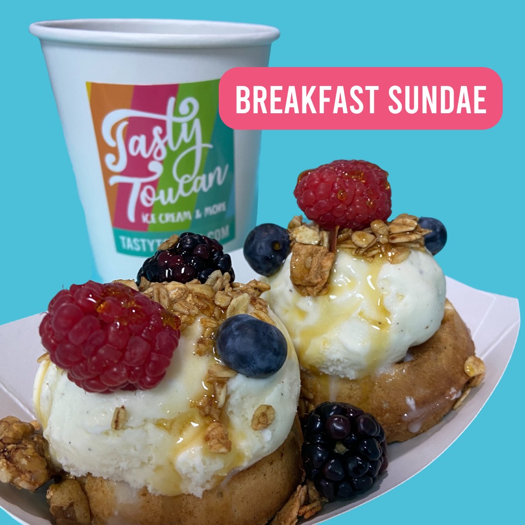 Only four days away! Ice Cream for Breakfast Day is this Saturday, Feb. 7 we will be opening at 8:30 am serving a cinnamon ice cream sandwich!
#ilovetastytoucan #icecream #milkshake #kentisland #madeinmd #icecreamforbreakfast #breakfast #cinnamonroll #bakedgoods #happytummy #bestbreakfast