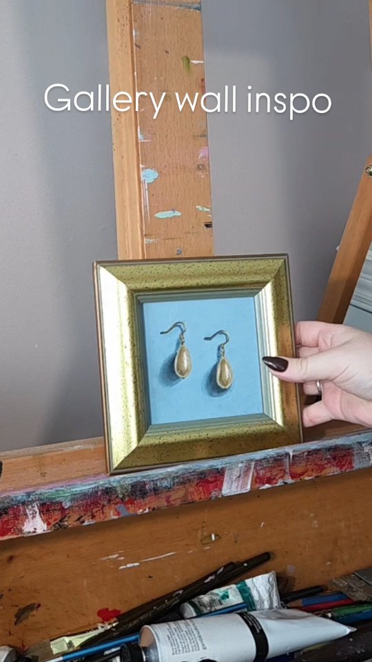 Tiny treasures, painted to last 🦢 Turning simple gold into a moment of quiet luxury.
✨️Available at elizabethsloas.com ✨️
#StillLifePainting #FineArt #OilOnCanvas #WomenArtists #CreativeLife