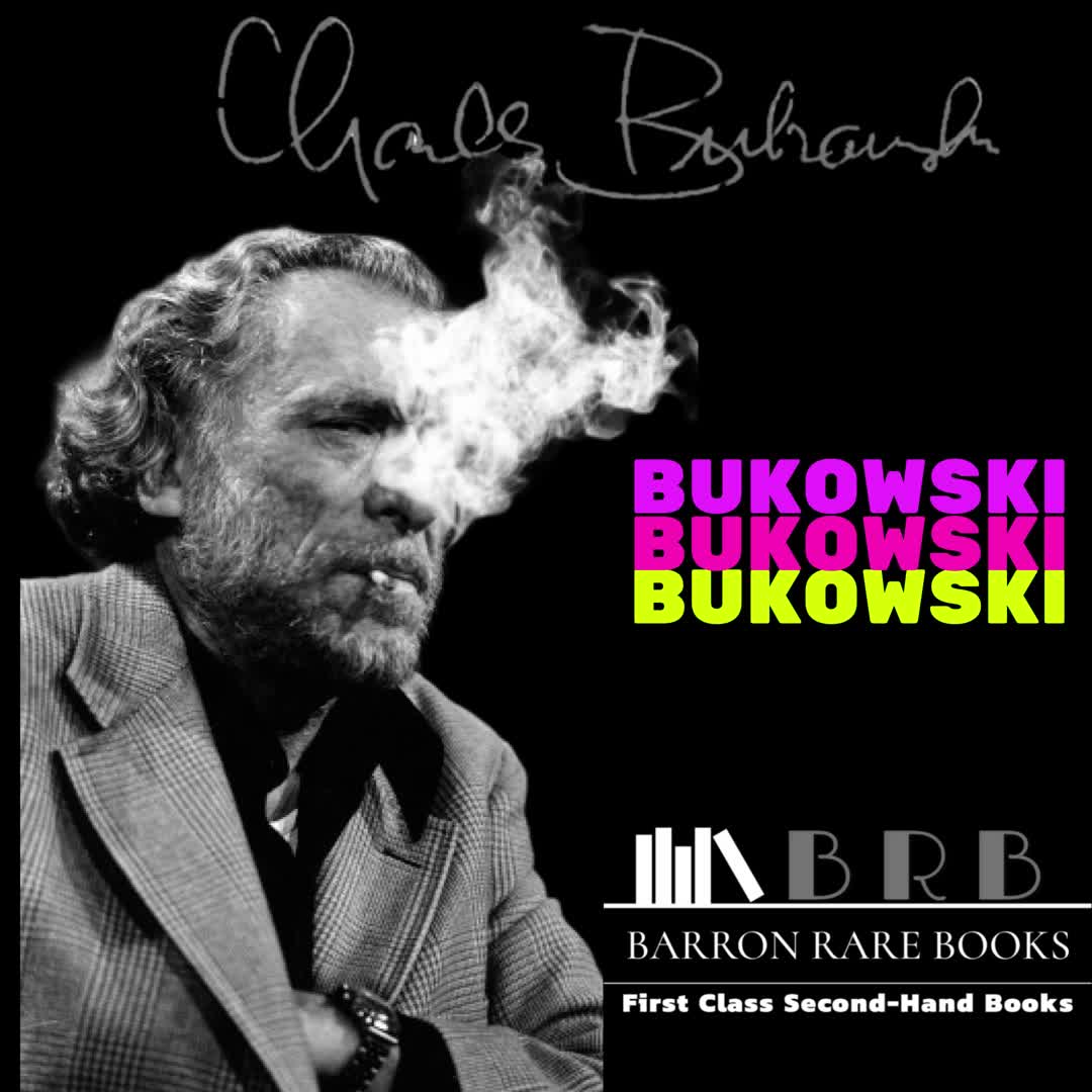 ⚡️ Bukowski collectors, This one's for you!!
Just landed at Barron Rare Books: a true Black Sparrow unicorn — South of No North (1973), one of only 50 copies with Bukowski’s original pastel drawing, double‑signed, and packed with incredible extras.
From the archive of Black Sparrow editor Seamus Cooney, this copy comes with:
• A typed letter signed by publisher John Martin calling the book “an earth‑shaker”
• An original Bobbie Creeley collage
• Hand‑binding, marble boards, and that unmistakable Black Sparrow vibe
A rare fusion of Bukowski’s raw energy, press history, and collector‑grade artistry.
📚✨ $2995 or make an offer in our eBay store and BarronRareBooks.com
.
.
.
#bukowski #charlesbukowski #blacksparrowpress #poetry #firstedition #firsteditions #poet #autograph #signedbooks #literature #rarebook #rarebooks #poetrycommunity #bobbielouisehawkins #bobbiecreeley #johnmartin