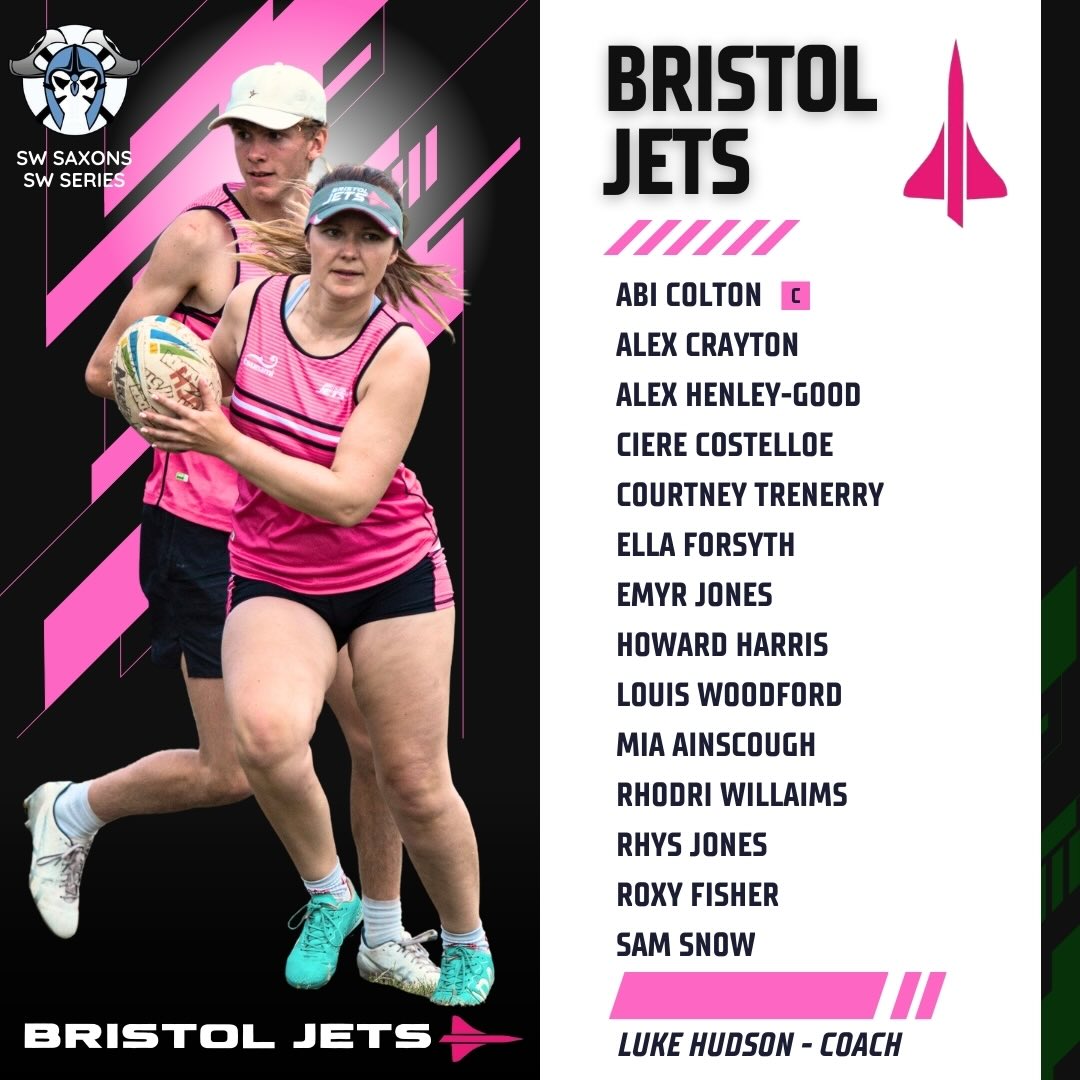 Your Jets for @southwestsaxons SW Mixed Series Rd 2 🤩 Go well Jets!
#JetPack ✈️