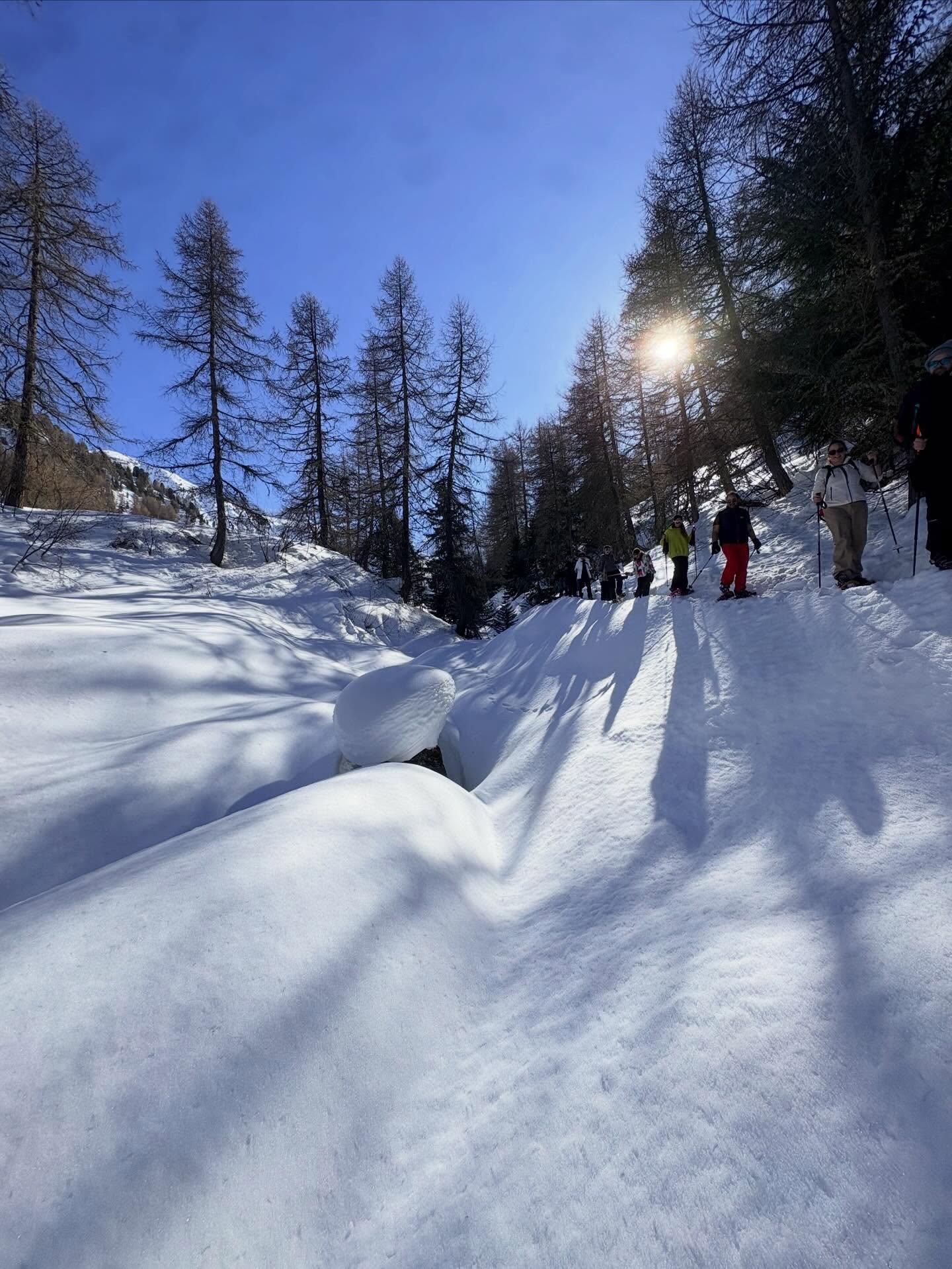 Vallée des étroits @la_plagne #raquettes #la_plagne #laplagne