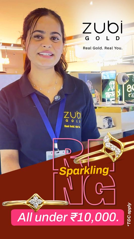 Not every celebration needs an occasion. 💛
Sometimes, it’s just about treating yourself to something beautiful.
Explore our collection of gold and diamond rings under ₹10,000 - thoughtfully designed, delicately crafted and made to shine with you every single day. ✨
Visit us at - @centresquarekochi @m5ecity_mall
#ZubiGold #GoldAndDiamond #DiamondRing #GoldRing #RingsUnder10000 #AffordableLuxury #FineJewellery #EverydayElegance #CertifiedJewellery #SparkleDaily #ShineInGold