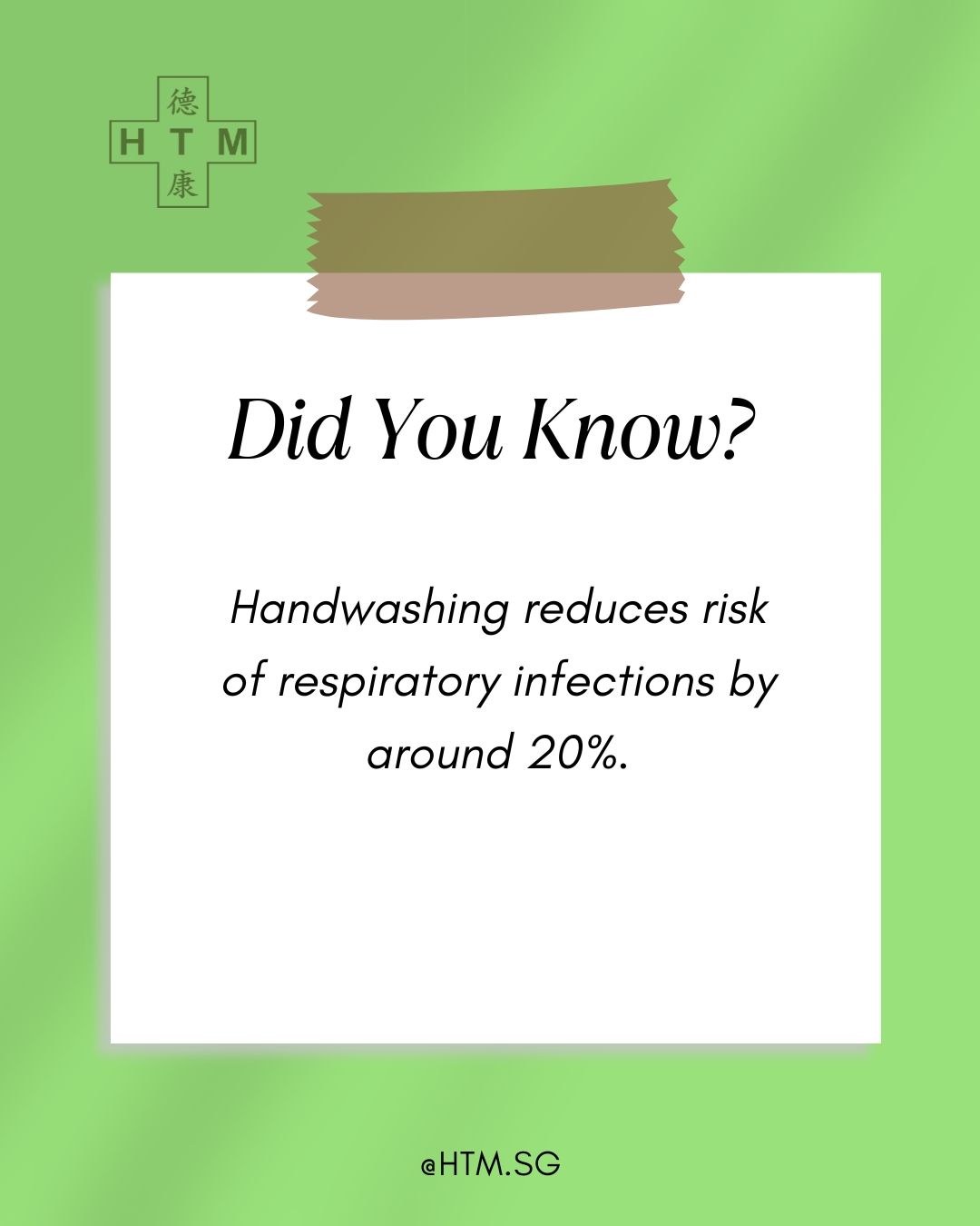 Handwashing reduces risk of respiratory infections by around 20%.
✨ Save this post for your next health check-in.
#StressRelief #BetterSleep #MindBodyBalance #PostureMatters #DailyWellness"