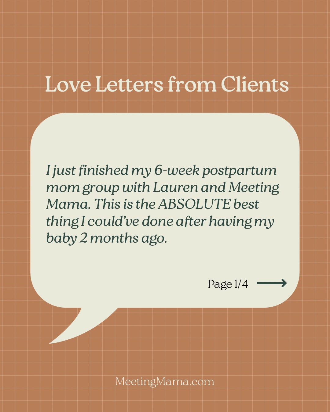 Testimonials are love letters from those who have experienced what you offer. The mamas who have gone through my group are such advocates, and I could not be more thankful for them 🫶
If you’re on the fence about joining our next group, may this be the proof you need!
If you’re at home with a baby wondering if you will ever sleep again, wondering what’s safe vs not, wondering if they are on track developmentally…. Let me provide you with a community and resources that gives you the confidence to be the best mother for your baby.
Comment CLASS and I’ll send you the registration link directly to your inbox!!
#postpartum #postpartumsupport #mom #newborn #testimonial new mom support class Austin Georgetown Texas pregnancy