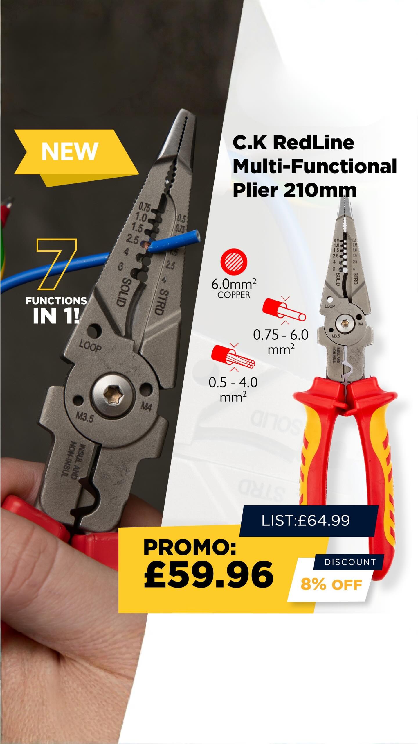 We’re getting comments/ messages from people struggling to find the 7-in-1
Come on stockists, let The Tribe know if you have the Redline 7-in-1 at your store 👇👇
#cktools #ckhaveatoolforthat