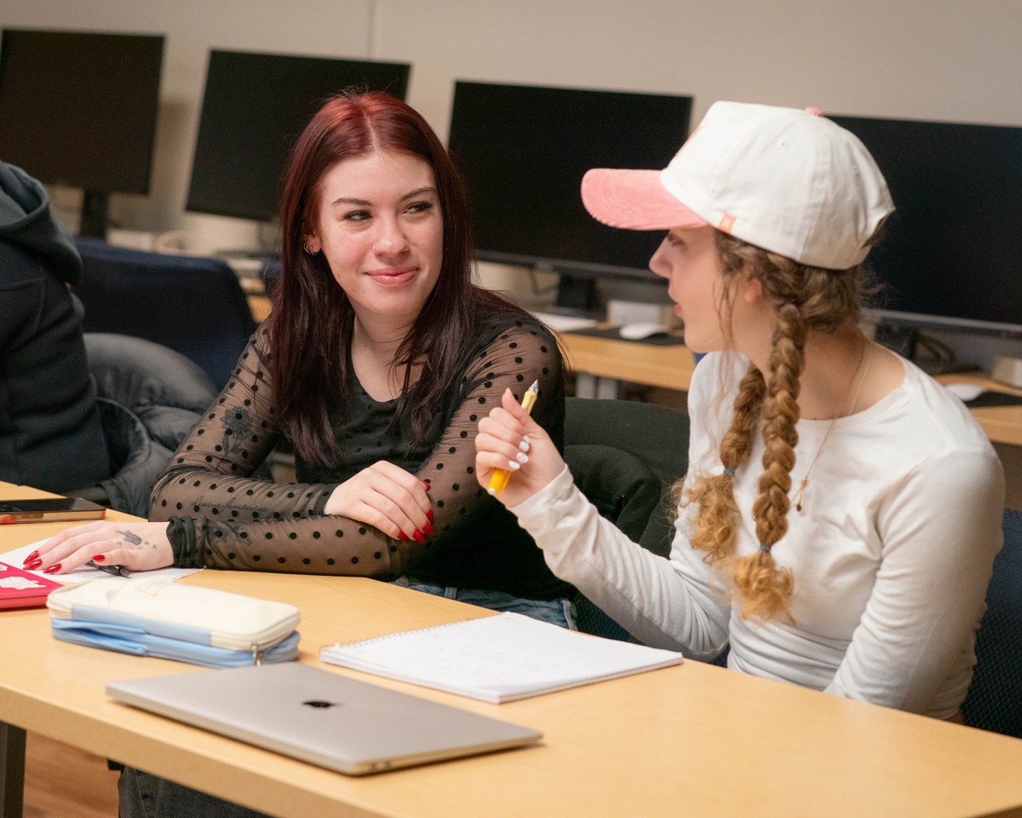 Just a few shots of our Beacons hard at work in the classroom! 🍎🧠