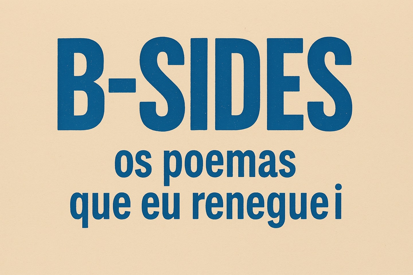 Mensagem para o fim
Esperado fim,
Quando você chegar
Quero que saiba que fiz do amor
Um passageiro frequente
Peço perdão por ter sido um sonhador obstinado
Que da realidade não soube tirar a medida adequada
Agindo sempre como um burro de pernas bambas
Que fez desandar todos os caminhos
Nunca levei a realidade muito a sério
Mantive sempre uma perna lá e outra cá
E caguei no meio (é honesto pensar assim)
Escrevo-te, enfim, para dar forma ao medo e abrandar-lhe o peso deste momento
E também para te pedir que me conceda um último desejo:
Antes de me levarem por inteiro, deixem-me surfar na última onda da ressaca do mar.
#poesia #poesiabrasileira #trabalhoautoral
#arteempalavras #poem