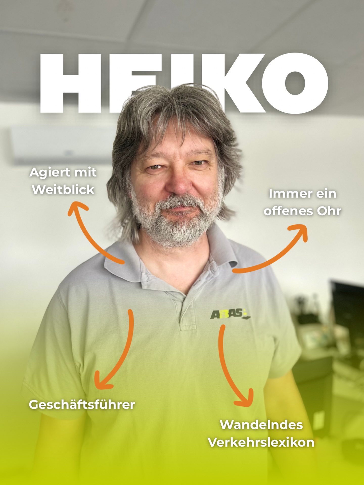 🚨 ZWEI LÜGEN EINE WAHRHEIT
Heute mit unserem Geschäftsführer Heiko.
Über 30 Jahre Verkehrssicherung, Gründer von ABAS Verkehrssicherung, erster Ansprechpartner für so ziemlich alles, was blinkt, leuchtet oder geregelt werden muss. 🚦
Bevor er das Unternehmen aufbaute, hat Heiko als Elektriker gelernt, wie man Strom richtig lenkt. Heute lenkt er Projekte, Teams und manchmal auch hitzige Baustellendiskussionen – alles mit erstaunlich wenig Kurzschluss. ⚡😉
Und jetzt wird’s spannend.
Zwei Aussagen sind gelogen, eine ist wahr:
🏍️ Heiko ist mit dem Motorrad quer durch Spanien gefahren.
🫏 Heiko hat letztes Jahr an einer Esel-Wanderung teilgenommen.
🎸 Heiko spielt seit seiner Jugend leidenschaftlich E-Gitarre in einer Rockband.
Kommentiere den Emoji der Aussage, die du für wahr hältst.
Wir sind gespannt, wer unseren Geschäftsführer wirklich kennt. 😏 Los geht’s!
Wer soll als Nächstes dran kommen? 😁
#verkehrssicherung #team #unternehmenskultur #frankfurt