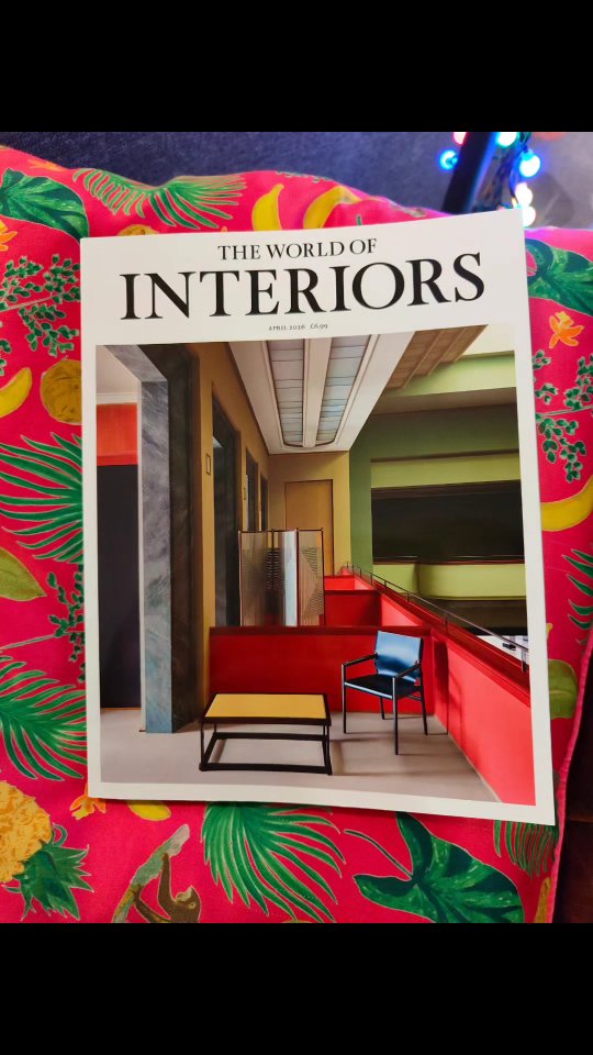 Oh it's nice to be back. Check us out in this month's issue of @theworldofinteriors - cannot wait to share some new designs soon.
Thanks as always for the support 🤗