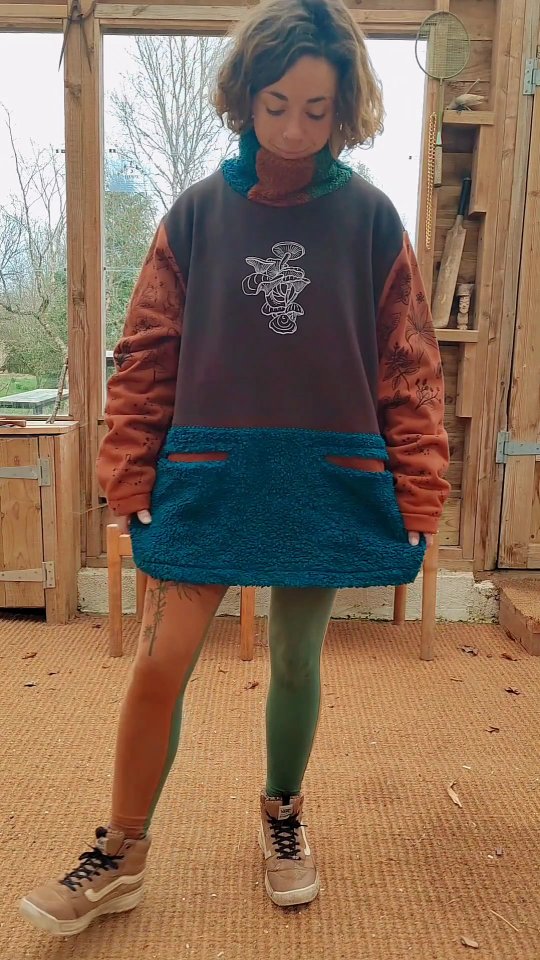 two new jumpers in particularly nice colour schemes just got added to the website, this ones an XL, someone buy it before I'm tempted to keep it!!
more jumpers coming this week āØ
www.houseofbeanco.com
#hempclothing #mushrooms #mushroomclothing #smallbusiness #handmade