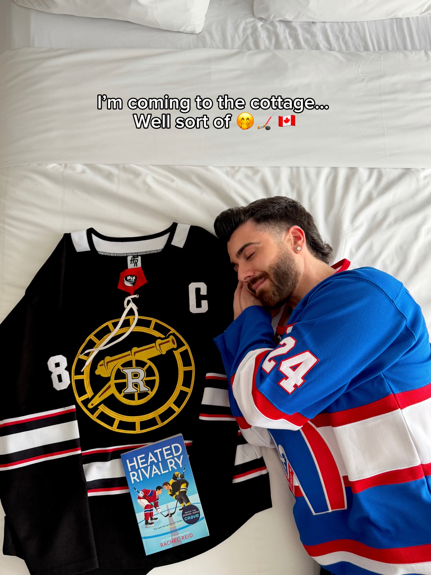 @CraveCanada is sending me to the cottage! Well sort of… 🤭🏒🇨🇦
I’m being sent out to Montreal for a @HeatedRivalryCrave themed getaway! Follow me along on my travels to a Heated Rivalry themed party, all the way to the Boston vs. Montreal game! 🏒🥅⛸️
Let’s just hope I don’t run into any “stupid Canadian wolf birds” while I’m there 🦆
Stay tuned for my next post to see how this event goes down!
#HeatedRivalry #CravePartner