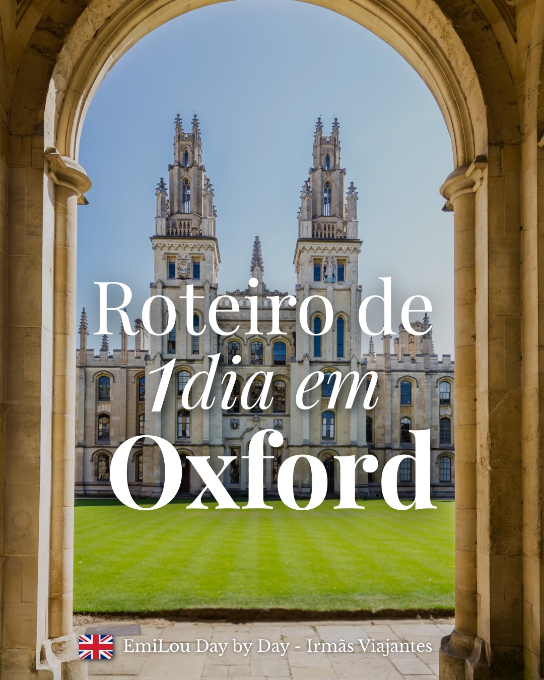 📌 Salva esse post para para o seu próximo bate e volta de Londres. O que fazer em 1 dia em OXFORD?
Oxford em 1 dia: o roteiro que realmente funciona.
📍Oxford, Inglaterra
🚆 Estação de Paddington, em Londres.
A maioria das pessoas chega sem plano, fica em dois ou três pontos turísticos e vai embora com a sensação de que faltou algo.
Com organização, um único dia em Oxford cobre o essencial, e ainda deixa espaço para os detalhes que fazem a diferença.
A 1 hora de Londres. Vale cada minuto.
Salva este post para o seu planejamento.
↓ Você já foi a Oxford? O que não pode faltar na sua opinião?
#oxford #roteiroinglaterra #oquefazeremoxford #turismoinglaterra #emiloudaybyday