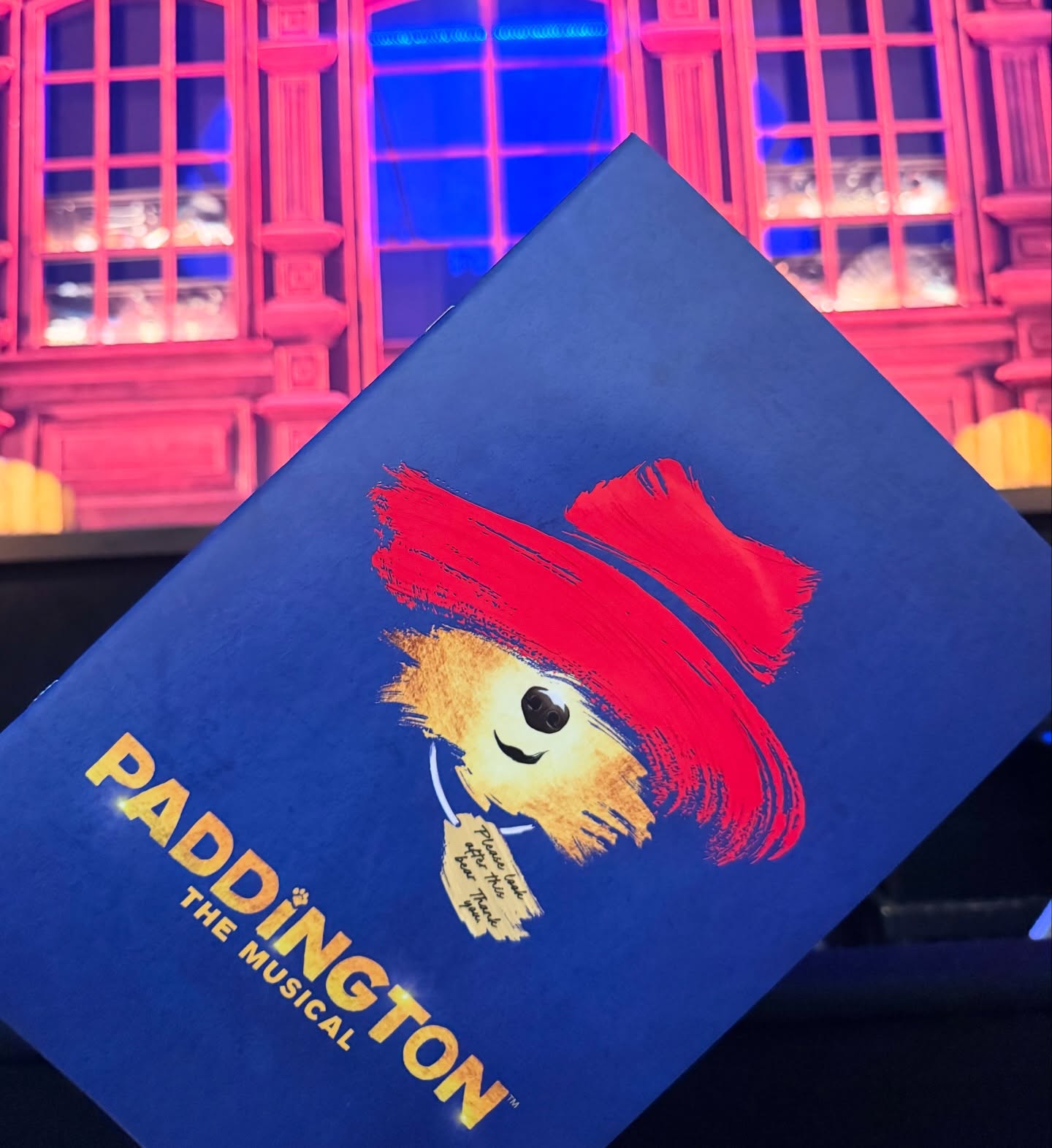 This time last week I was sitting front row seeing @paddingtonthemusical and my god I was blown away by the show. It was incredibly special. For those of you, like me, who can’t afford the prices, lookup @mastercarduk Priceless, I got a front row for £60.