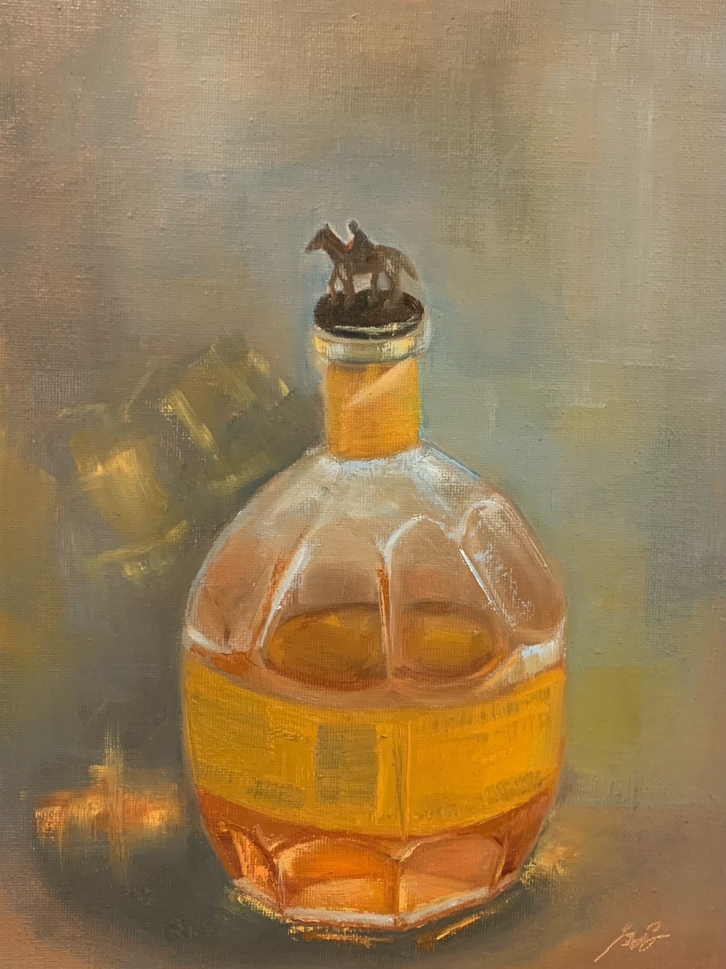 Painting this bottle without a prior pencil sketch felt complex at first. I had to slow down and focus on one shape at a time—light, curve, shadow, edge.
It reminded me of life. So much of it feels layered and hard to understand, but when we take it day by day—shape by shape—we begin to see the whole picture more clearly.
Trust the process. ✨
#PaintingProcess #ArtistLife #OneShapeAtATime #ContemporaryArt #StudioThoughts