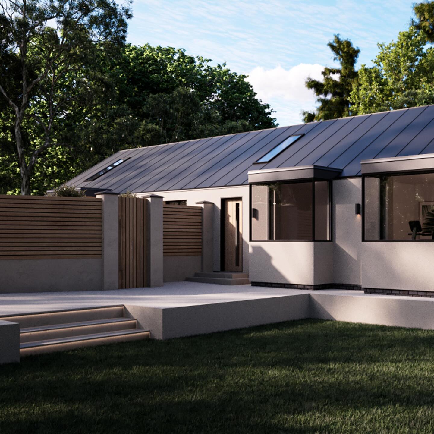 _ b i g n e w s . . .
. . . The Garden Studio is officially in for planning!!😆
A calm, modern retreat tucked into the landscape . . . clean lines, warm timber cladding and frameless oriel windows that blur the line between indoors and out! A place for work, wellness, hosting and relaxing . . . a flexible space that adapts to the rhythms of modern living.
From concept to planning stage . . . and we’re just getting started!
#designsbystudioeed #gardenstudio #homeoffice #guestsuite #outdoorliving