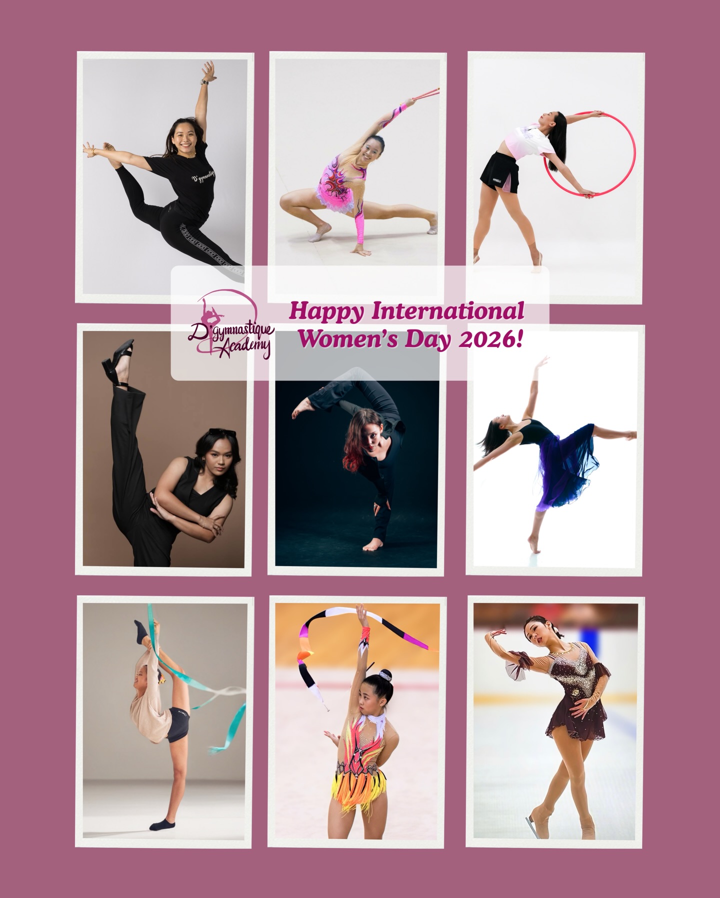 Before the day comes to a close, Happy International Women’s Day to all the amazing women out there!🫶 Can you spot some of our talented and beautiful coaches here?😍
May you continue to inspire and empower everyone around you!.💫
#TeamDGA #DGACoaches #GirlPower