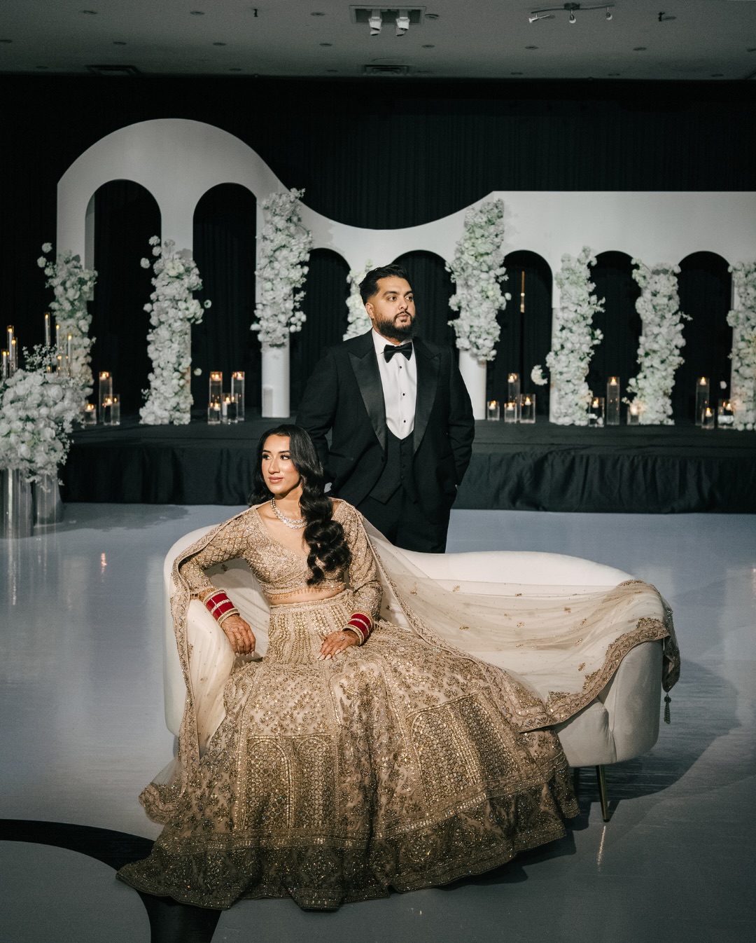 If you’re planning your wedding, remember this: Your photos should feel like you - not a template.
K & S showed us exactly what that looks like. 🤍
…..
@yellowponyproductions
@beautybynim @luxeventsstudio @zaricanadaofficial @verdiconventioncentre @neatmobilebar @deejaysimz @thezevarboutique
…..
#luxuryweddings #reception #weddingreception #receptionlook #luxuryweddingphotographer
…..
sikh wedding, punjabi wedding, indian wedding, south asian wedding, reception night, wedding reception, first dance, reception entrance, bride and groom, couple portraits, wedding portraits, editorial wedding, luxury wedding, elegant wedding, black tie wedding, tuxedo groom, bridal lehenga, champagne lehenga, bridal jewelry, wedding decor, white floral decor, candlelight decor, wedding stage decor, dancefloor moments, family wedding celebration, baraat vibes, wedding cake cutting, sparkler entrance