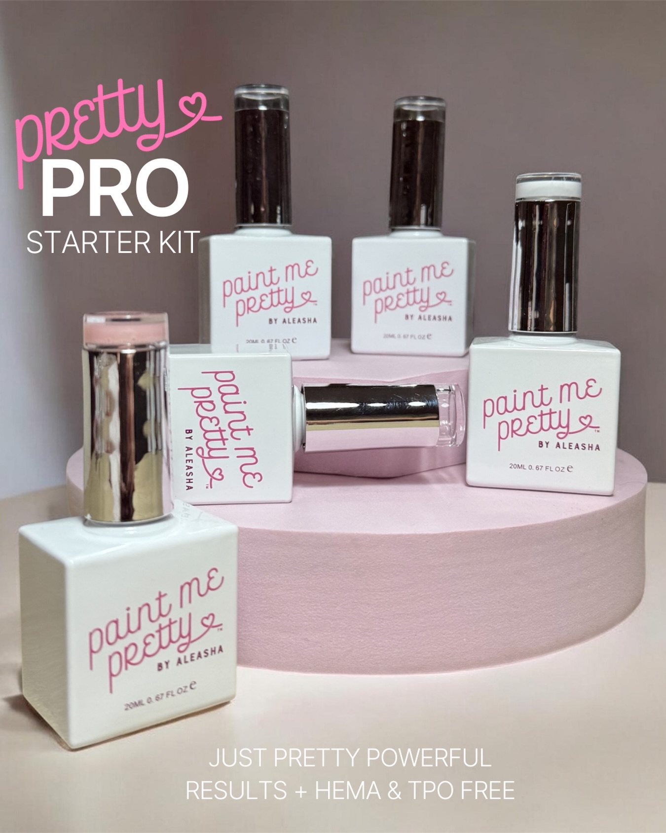 THE PAINT ME PRETTY PRO STARTER KIT – GLITTER EDITION 🤍✨
You asked for a starter kit…
And honestly? The timing couldn’t be better.
We know so many of you are craving something new.
A brand you can trust.
A system that actually works together.
Confidence in every set.
So here it is.
Your complete prep-to-finish builder system 🩷 designed for performance, consistency and retention you can rely on.
And yes… they’re our much-loved 20ml bottles.
More product. More sets. More value. 🤍
✨ Includes:
• Dehydrator
• Primer
• Your chosen Builder Gel shade
• Peely Wally 🤍 our best-selling one coat white
• Glitter Top Coat of your choice (special edition swap 👀)
Our glossy no wipe top coat flew out faster than we expected (thank you 😭), so for a limited time we’re including a glitter top coat instead and discounting the kit even further while we wait for restock.
Worth £64.95 with a whopping 35% OFF
Limited glitter edition price: £42.87
All you have to do is tell us your chosen Builder shade and Glitter Top Coat in the order notes… or leave it to us and we’ll surprise you. ✨
Our core builder system has been HEMA & TPO free for the past two years 🤍 created for both performance and peace of mind.
If you’ve been thinking about trying us… this is your sign.
Limited stock applies. Once they’re gone, they’re gone.
Confidence looks pretty on you. 💖
#prettyprostarterkit #paintmepretty #nails #hemafree #nailsofinstagram