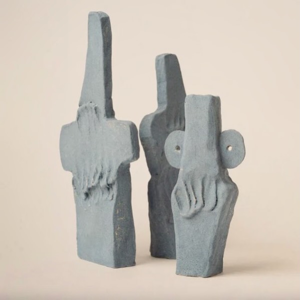French attitude, carved in clay. Art with a side of “don’t mess with me”.