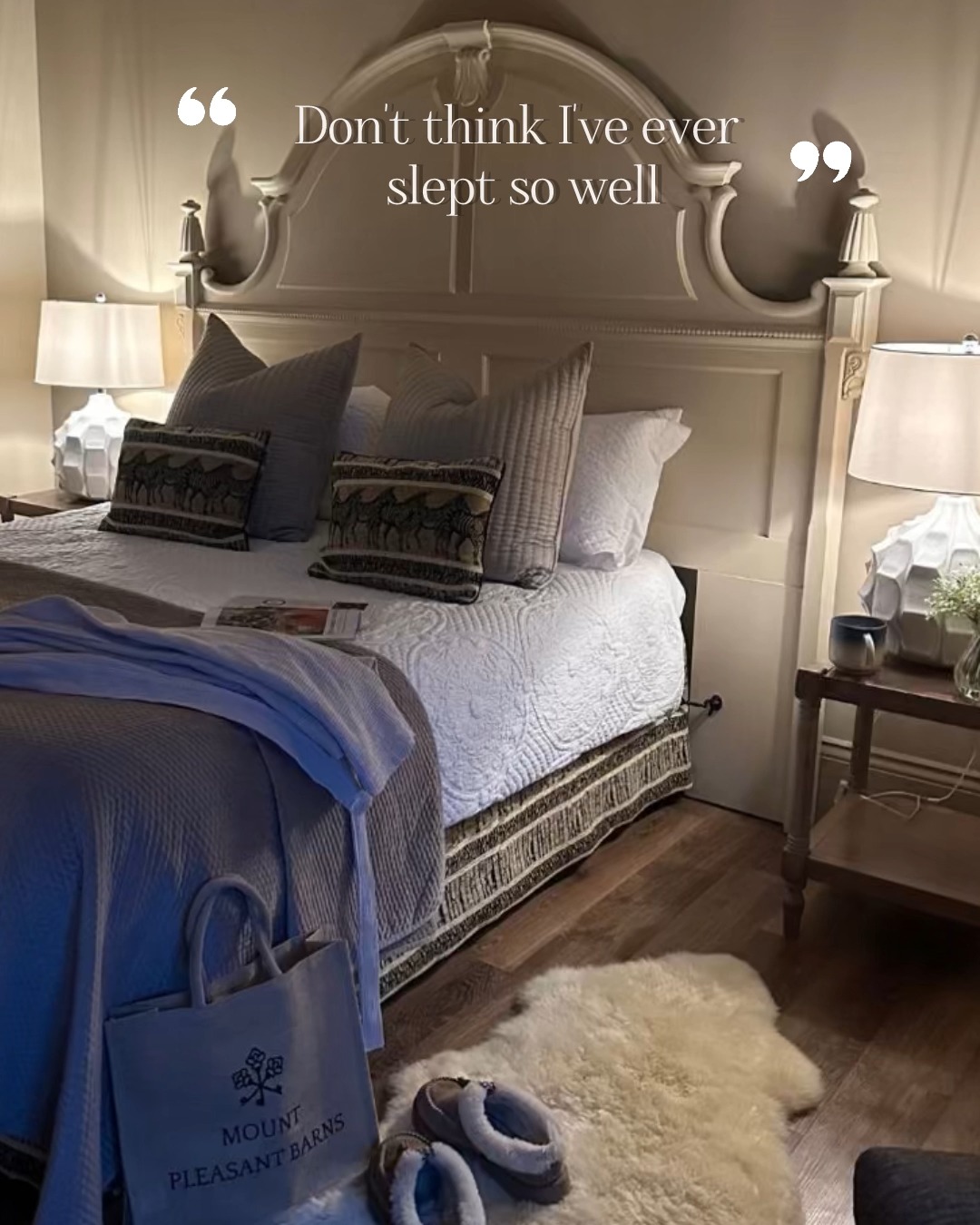 Messages from our guest book... our heavenly Loaf mattresses and luxury linens seem to be having the perfect effect on guests coming for a little R&R with us.... and rest!
#luxuryholidayhome #luxuryholidaycottages #CountrysideRetreat #escapetothecountry