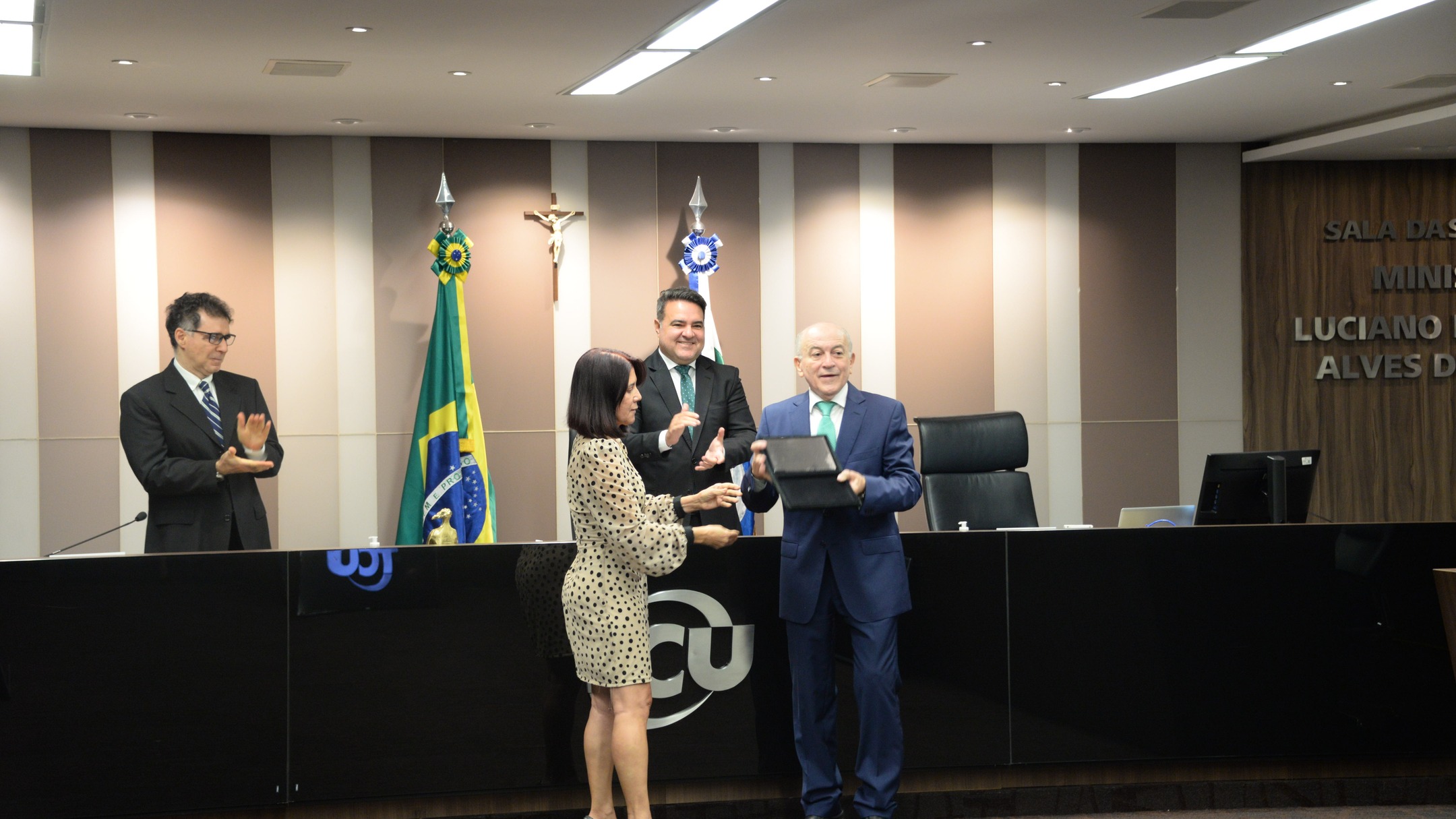 Registro da minha despedida do Tribunal de Contas da União