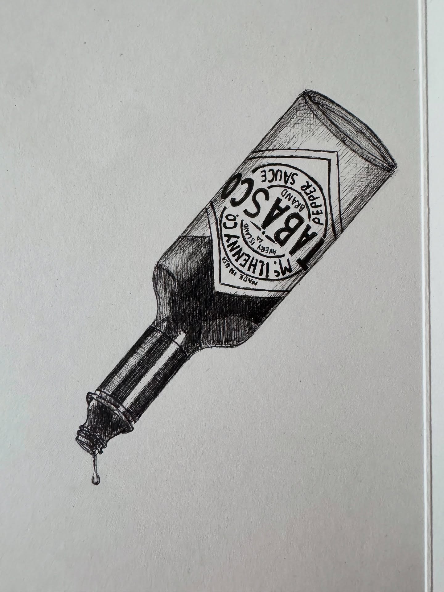 Happy birthday, hot stuff 🌶️
#sketch #birthdaypresent #tabasco #hotsaucelover #hotstuff #birthdaycard #penart