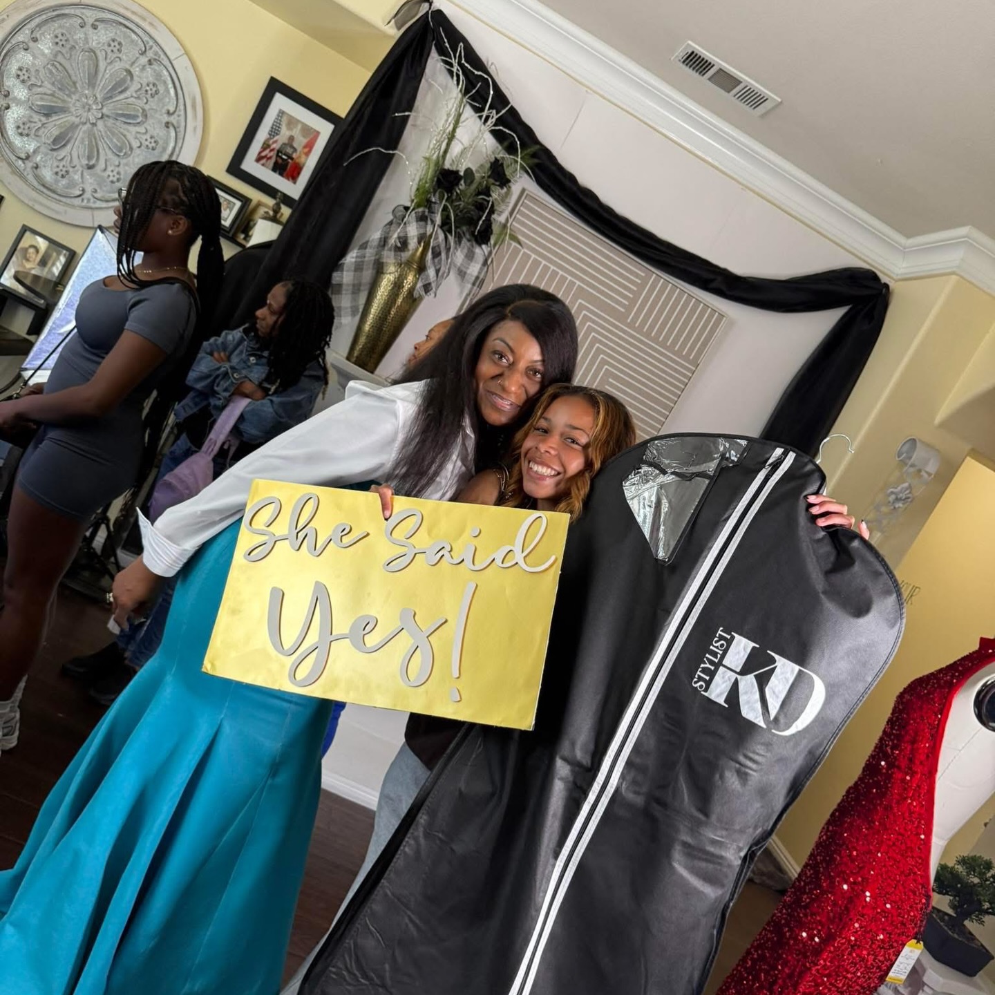 Last year 3 girls received FREE prom dresses and she was one of them. Sometimes a person decides to sponsor a young lady you just never know…….. that’s why it’s always good to be in the right place at the right time.
Designs are limited so get there early.
Join us for FREE
(No ticket needed for free entry)
•Browse gowns from as low as $299 (sizes XS-3XL)
Want VIP Access?
Upgrade for $50 and get:
•Skip the line with fast-pass entry
• First access to exclusive gowns
•$200 OFF your dress purchase
There will also be several vendors in the building, don’t miss the opportunity to get several of your prom needs in one spot, or if you just want to stop in and check out a vendor come on in 🤗