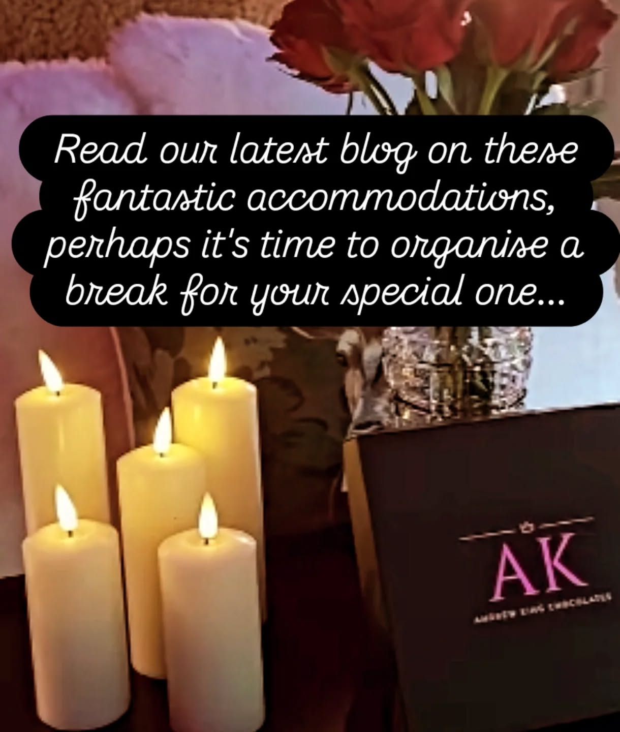 Grab a coffee and have a quick read of our latest blog, it may give you some inspiration for a week or weekend away with someone special, Mother's Day is not far away.... 💕💕
Let us know if you've stayed in one of these fabulous finds or you have a stay organised, we'd love to hear from you 💕💐💕💐
Head to our bio for the link
www.andrewkingchocolates.com
@bythewye
@rowlesfordfarmbarns
@sleepyowldevon
@wildingwagon
@thequeensberry
#specialday
#specialgift
#motheringsunday
##andrewkingchocolates784