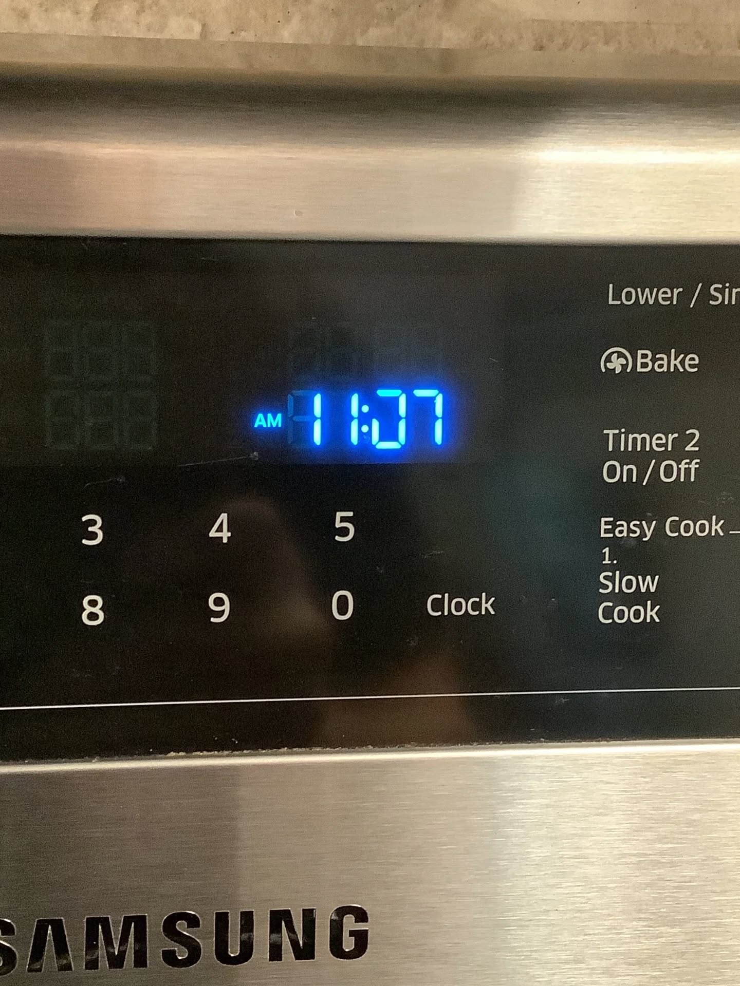 It's time for the defect of the day!! Woot!!
Can you see what's wrong here? There were two little segments of this range display that were not properly illuminating. It's not a "big" defect, but it is a nuisance, and it's probably fixable. For this buyer's inspection, I called it out.
I was delighted when I got this text from the buyer's agent:
"Hi Dan! Thank you so much for your time and patience with my client today. He was very pleased 😊"
The recommendation is further review by a qualified appliance repair technician.
I hope you enjoyed today's defect of the day.