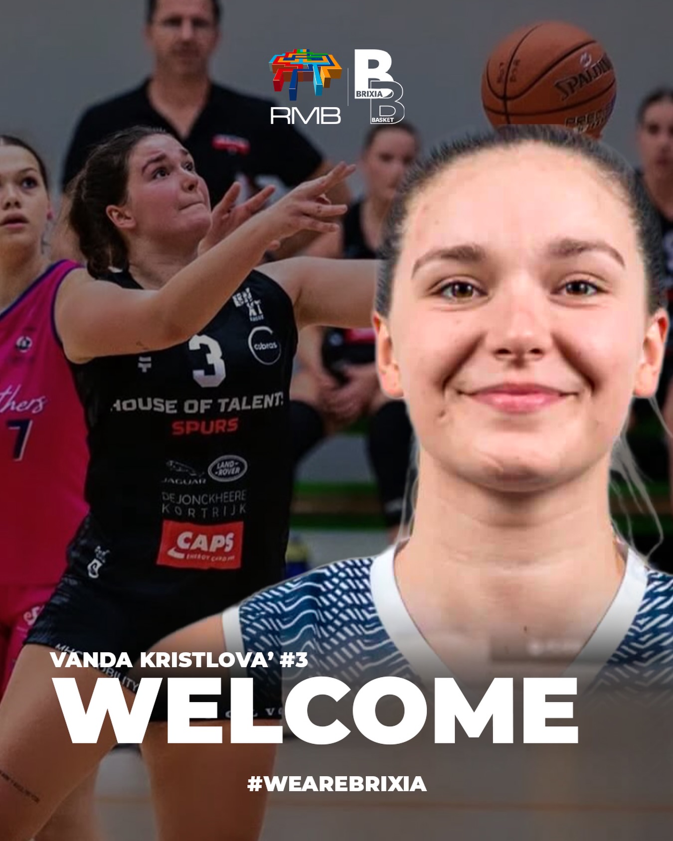 La società è lieta di annunciare l’ingaggio di Vanda Kristlovà 🇸🇰, classe 2003, nata a Bratislava (Slovacchia), che si unirà al roster fino al termine della stagione.
Ala/Pivot di grande versatilità e presenza fisica, Vanda è cresciuta cestisticamente in Slovacchia, sviluppando un profilo tecnico completo e una forte mentalità competitiva. Giocatrice capace di incidere su entrambe le metà campo, abbina intensità difensiva, aggressività a rimbalzo e capacità di attaccare il ferro con decisione.
Determinazione, disciplina tattica e spirito di squadra sono le qualità che porta in dote al gruppo, pronta a mettere talento ed energia al servizio del collettivo.
Benvenuta Vanda! 🤍💙
#wearebrixia