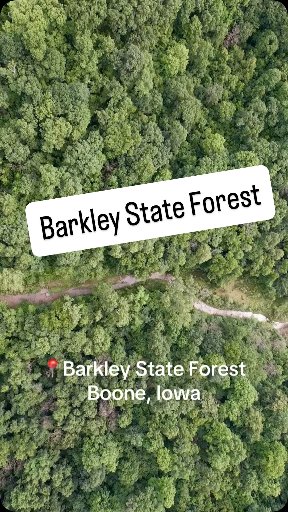 📍Barkley State Forest
Boone, Iowa