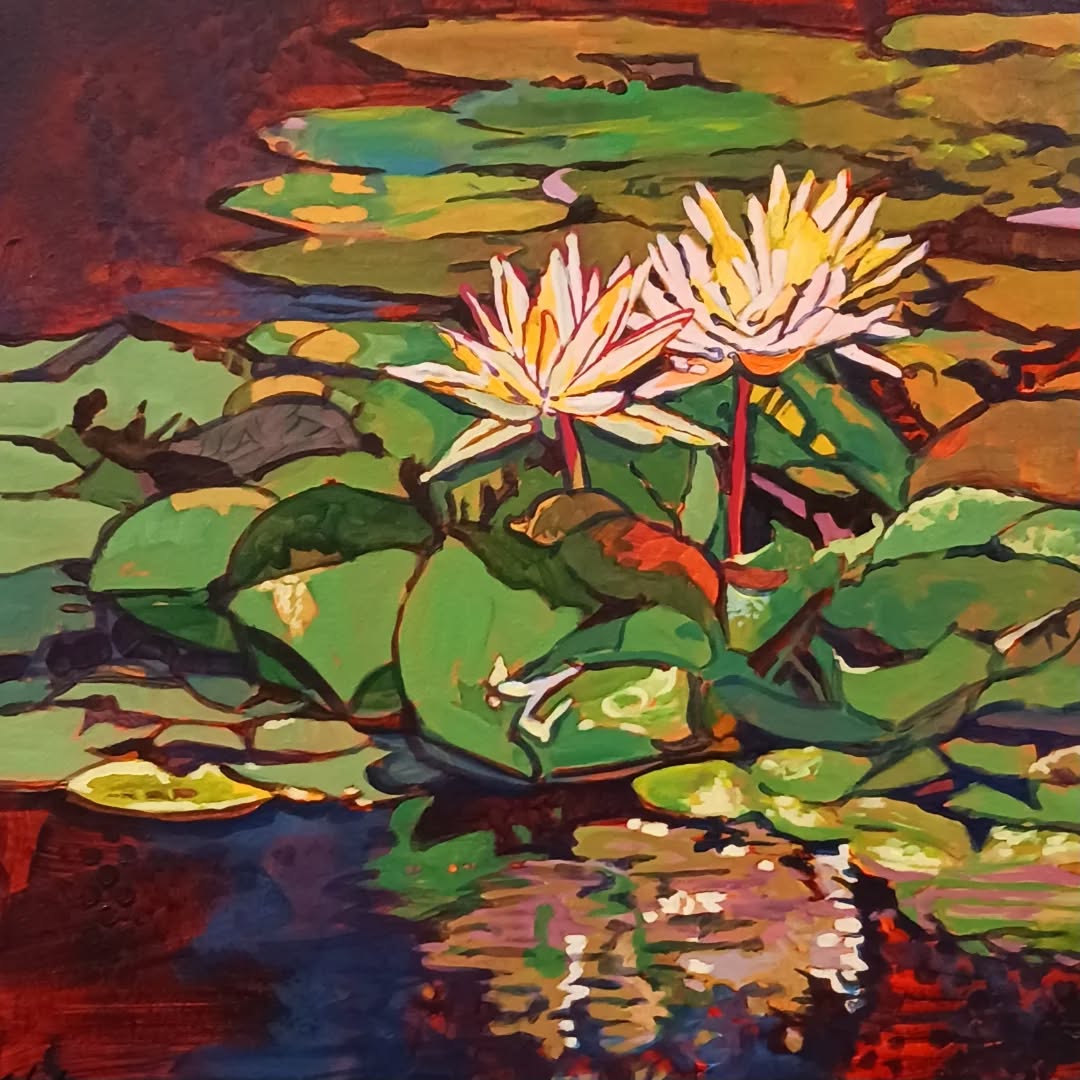 Stop in & enjoy the beautiful original artwork by Kathryn Wedge ✨️ @kathryn_wedge
.
#appletonartists