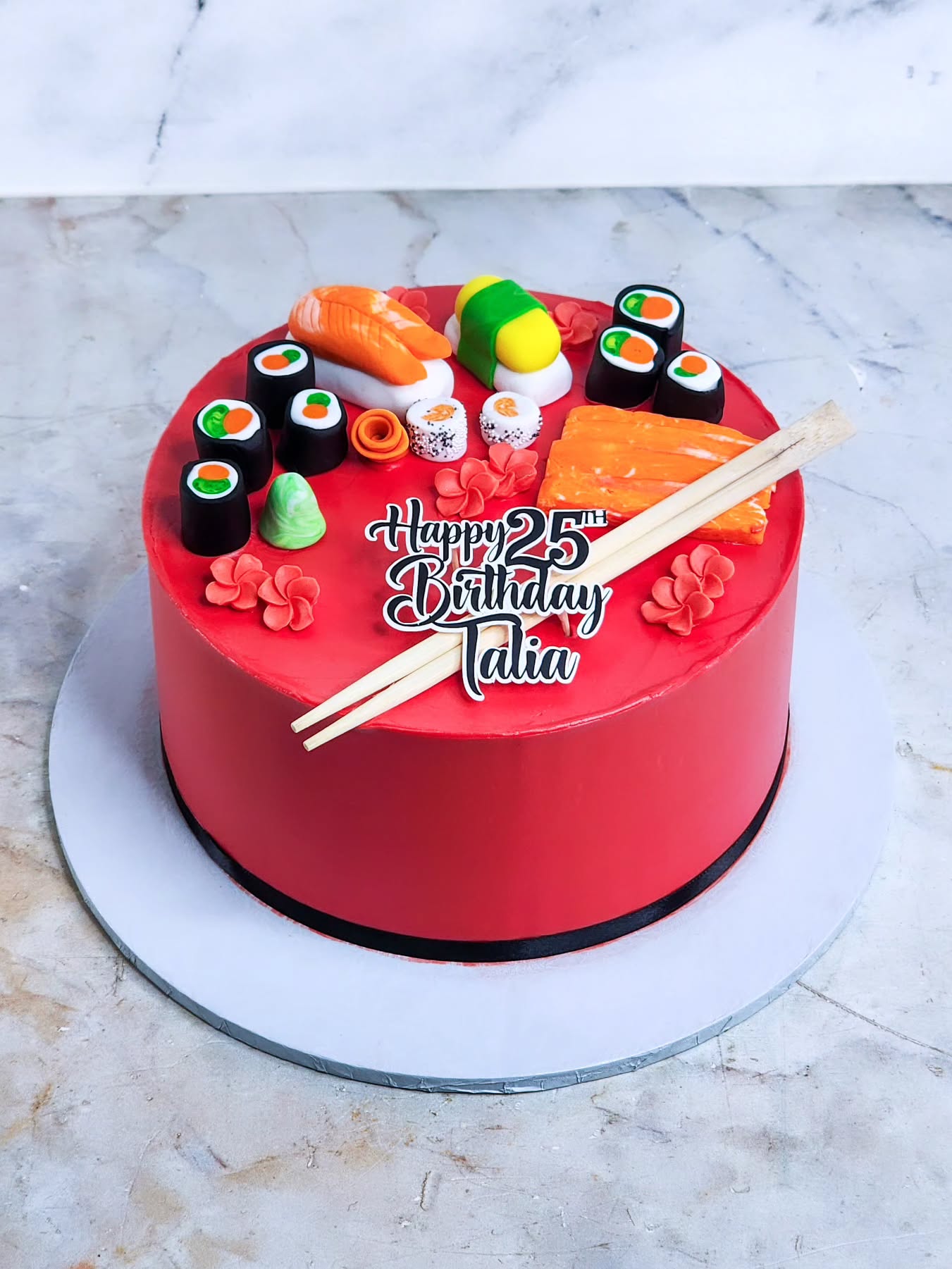 Happy Sushi Day ๐ฃ
#sushilovers #Sushicake #SushiParty #2026Bakes #Marlenebakes