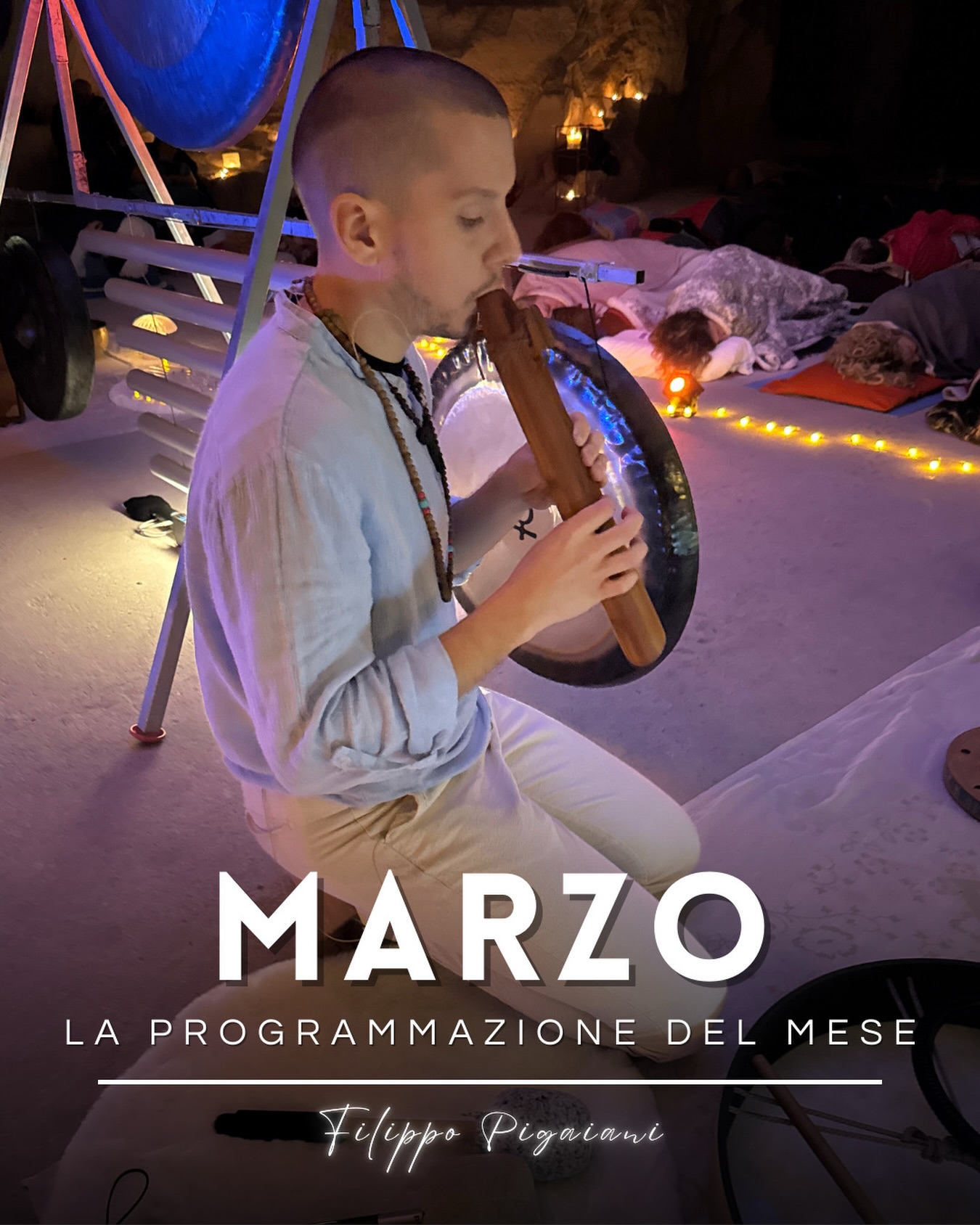 🗓️La programmazione del mese
🟢 DOM, 1 mar alle 14:30
Colli Euganei (PD) - Handpan Trekking tra i Mandorli in fiore
🔵 DOM, 1 mar alle 10:00
Thiene (VI) | Corso Handpan Base - 1° Livello 👨🏻🏫 Raffa
🟢 VEN, 6 mar alle 21:15
Arco (TN) | Bagno di Suoni e Oli Essenziali
🟢 SAB, 7 mar alle 16:00 e alle 18:30
Bolzano | Bagno di Suoni e Oli Essenziali (DOPPIO TURNO)
🟠 DOM, 8 mar alle 10:00
Bolzano | Corso di Campane Tibetane e Suonoterapia - 1° Livello Base
🔵 MART, 10 mar e MERC, 11 mar alle 20:00
Mestre (VE) | Corso Handpan 1° Livello Base (in due serate) 👨🏻🏫 Raffa
🟢 VEN, 13 mar alle 20:15
Pescantina (VR) | Bagno di Suoni a 4 Mani - Gong, Handpan e Fiati - “assieme a Pepito Ros”
🔵 SAB, 14 mar alle 09:30
Claro - Bellinzona | Corso Handpan Base - 1° Livello 👨🏻🏫 Raffa
🔵 SAB, 14 mar alle 10:00
Bologna | Corso Handpan Base - 1° Livello
🟢 SAB, 14 mar alle 17:30
Bologna | Bagno di Suoni e Oli Essenziali
🟢 DOM, 15 mar alle 17:00
Fano (PU) | Bagno di Suoni e Oli Essenziali
🟢 MERC, 18 mar alle 20:40
Piove di Sacco (PD) | Bagno di Suoni e Oli Essenziali
🔵 GIOV, 19 e VEN 20 mar alle 20:00
Vicenza | Corso Handpan Base - 1° Livello (in due serate)
🟢 SAB, 21 mar alle 20:30
Rovigo | Bagno di Suoni e Oli Essenziali
🔵 SAB, 21 mar alle 09:30
Oderzo (TV) | Corso Handpan Base - 1° Livello 👨🏻🏫 Raffa
🔵 DOM, 22 mar alle 10:00
Trento | Corso di Campane Tibetane e Suonoterapia - 1° Livello Base
🔵 DOM, 22 mar alle 10:00
Vittorio Veneto (TV) | Corso Handpan Base - 1° Livello 👨🏻🏫 Raffa
🟢 DOM, 22 mar alle 18:30
Trento | Bagno di Suoni e Oli Essenziali
🟢 MERC, 25 mar alle 21:15
Mestre | Bagno di Suoni e Oli Essenziali
🟢 GIOV, 26 mar alle 16:00
Fiesso Umbertiano (RO) | Bagno di Suoni tra i TULIPANI in fiore 🌷
🔵 SAB, 28 mar alle 10:00
Udine | Corso Handpan Base - 1° Livello 👨🏻🏫 Raffa
🔵 SAB, 28 mar alle 10:00
Acqui Terme (AL) | Corso Handpan Base - 1° Livello
🔵 DOM, 29 mar alle 10:00
Torino | Corso Handpan Base - 1° Livello
🟢 DOM, 29 mar alle 17:30
Torino | Bagno di Suoni e Oli Essenziali
🔵 DOM, 29 mar alle 10:00
San Donà di Piave (VE) | Corso Handpan Base - 1° Livello 👨🏻🏫 Raffa
Per ulteriori info link in Bio