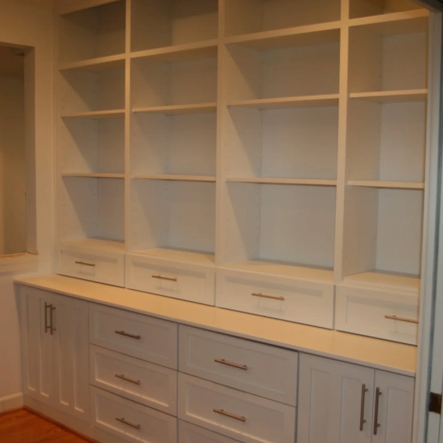 Built ins we finished a few months go