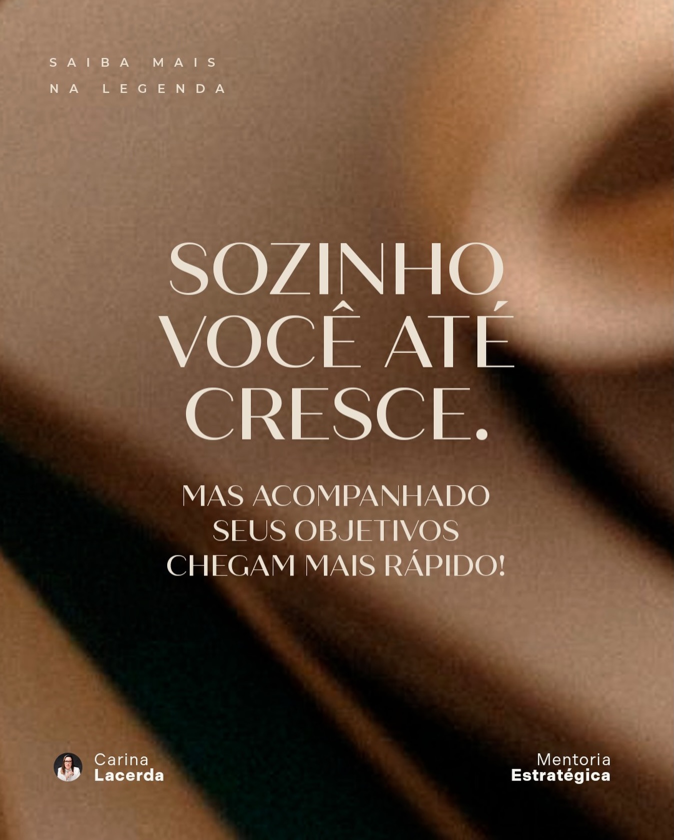 Sozinho você até cresce.
Mas acompanhado, você pode chegar mais rápido aos seus objetivos.
Muitos empresários conseguem levar a empresa adiante com esforço próprio. Decidem, resolvem, assumem responsabilidades e fazem acontecer.
Mas chega um momento em que crescer sozinho limita o potencial do negócio.
Porque evolução de verdade acontece quando existe equipe alinhada, liderança estruturada e direção clara.
Gestão estratégica é isso:
não centralizar tudo, mas desenvolver pessoas, organizar processos e construir um time que sustente o crescimento junto com você.
Se hoje tudo ainda depende de você, talvez o próximo nível da sua empresa esteja em aprender a crescer acompanhado, com direcionamento, clareza e uma equipe preparada para evoluir junto.