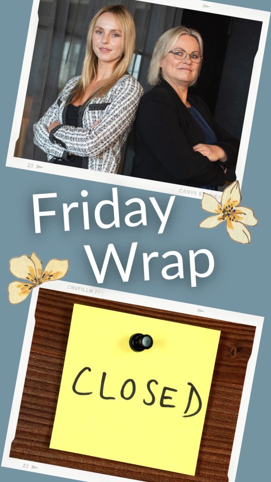 Friday Wrap, we have now filled 2 commercial Property Manager positions.
Call us today to find out what other roles we are currently working on 03 9000 5617