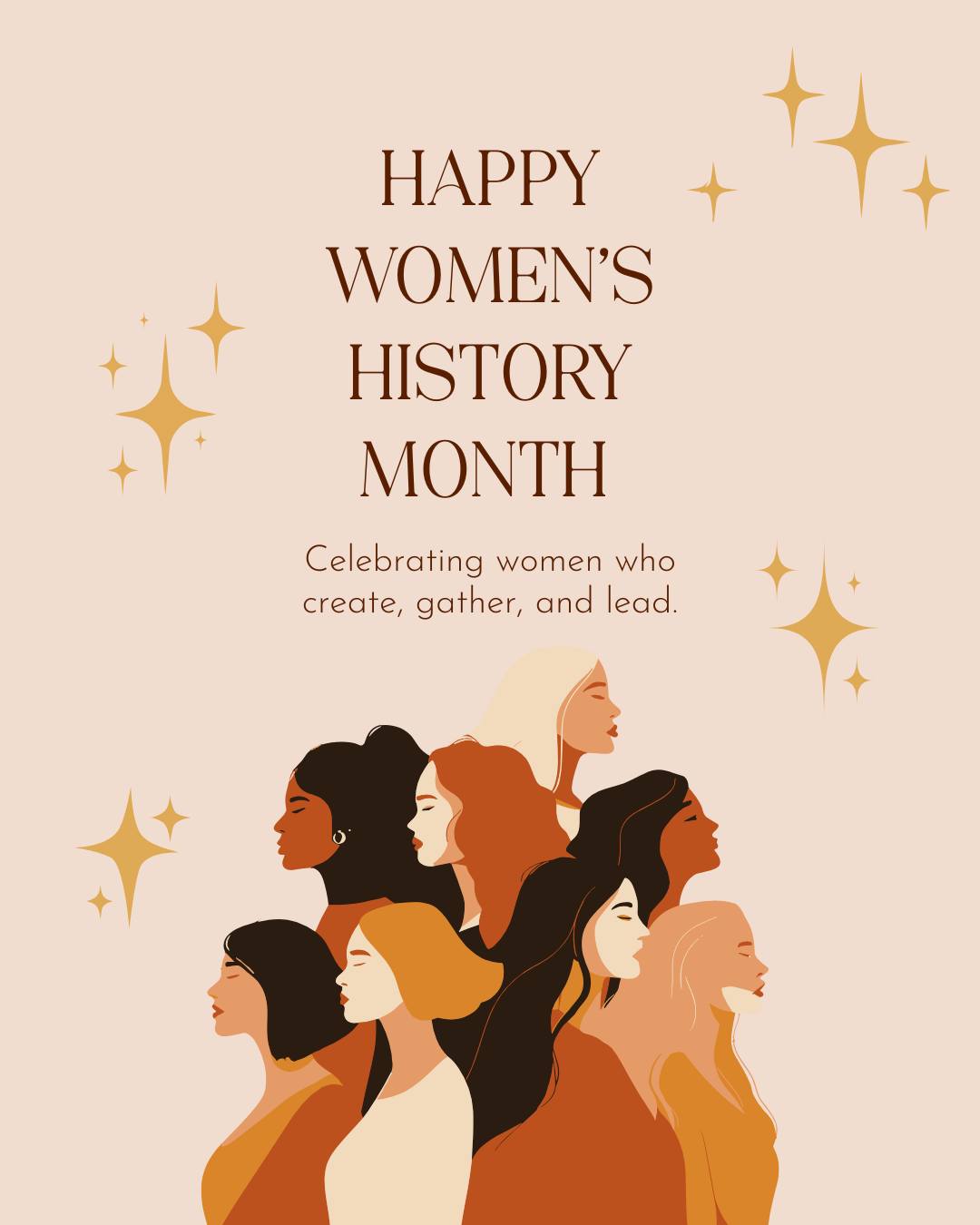 For generations, women have gathered to share knowledge, offer support, and build community.
At Citrine 48, we’re proud to carry that tradition forward — creating space for connection, creativity, and celebration✨
This Women’s History Month, we honor the power of those moments, past and present🤍