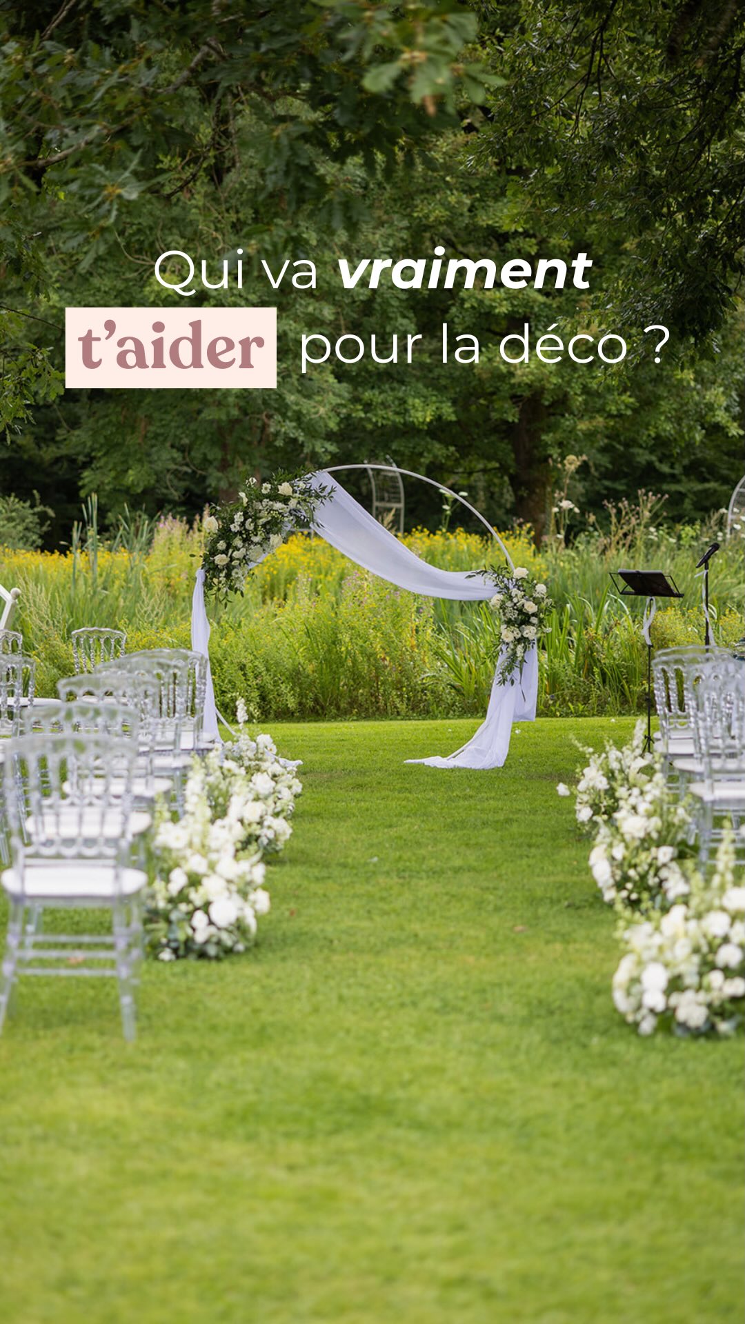Qui va vraiment t’aider avec la déco du mariage ? 🤭
On entend toujours de vagues promesses de la demoiselle d’honneur, de la maman, ou même de monsieur, mais dans les faits la mariée se retrouve bien souvent seule face à tous les choix à faire pour élaborer la déco de son mariage !
9 mecs sur 10 c’est : « oui c’est très joli » 😄 et tu vas lui montrer une autre proposition complètement à l’opposé il va te dire aussi « oui oui, c’est très joli » 😂
C’est vrai qu’avec la plupart de mes mariées on va plutôt bosser la déco toutes les deux, et on fait un point tous les 3 avec le marié de temps en temps, pour les grandes étapes, pour lui montrer des idées abouties en fait ou des grosses décisions pour le budget !
Je crois qu’en fait la plupart des hommes visualisent la déco comme « la partie sympa », « la partie facile », du coup il croit même te faire une fleur en te laissant gérer toute seule ! 😫😅
Allez, dites-moi que vous n’êtes pas seule ?!
—
Crédits photo :
Photographe : @georgesvuong.photo
Wedding planner : @levidencemariages
Lieu de réception : @ledomainedelamuette
Designer floral : @cherry_wedding_paris
Traiteur : @erisay_receptions
#decomariage #fleursmariage #mariage2026 #mariage2027 #humourmariage