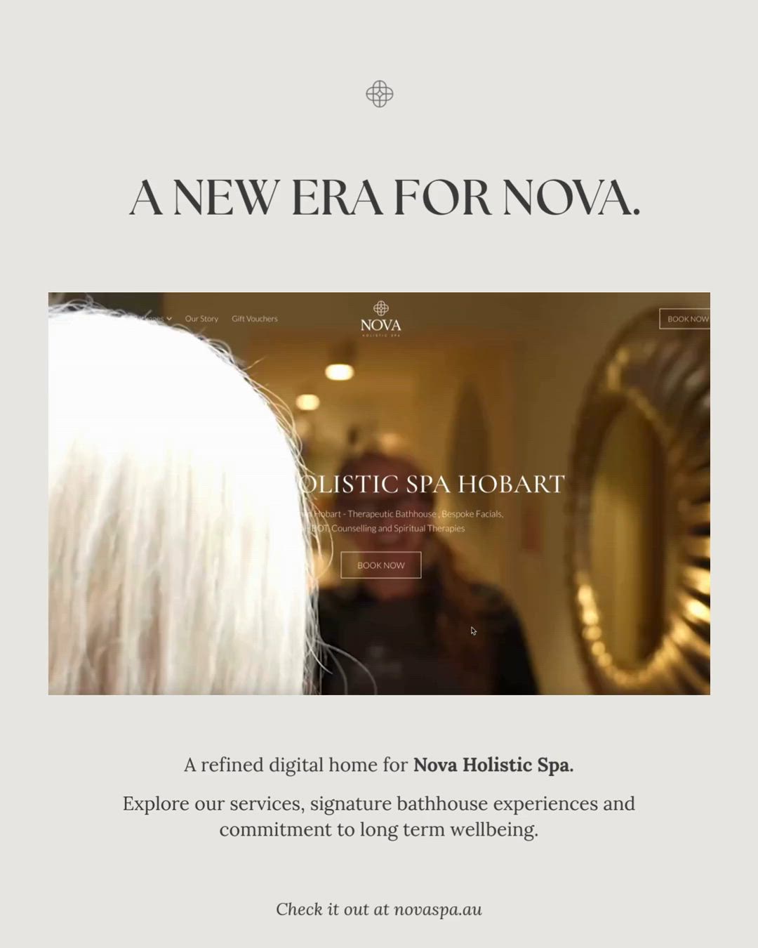 Our online space has been thoughtfully refined to better reflect the depth of what we offer in person.
We have redesigned and simplified it to create a smoother user experience, with clearer information, less wordiness and more intuitive navigation. Everything is easier to find, understand and explore.
This is a space where current longevity science meets natural health and wellbeing rituals. Where evidence informed therapies sit alongside practices that nurture mind, body and soul. Where every treatment is designed to support energy, resilience and long term wellbeing at a cellular level.
Inside, you can explore our Therapeutic Bathhouse, advanced wellness modalities and personalised skin services, all grounded in our holistic philosophy and commitment to intentional care.
This is more than a website. It is a clearer expression of who we are, how we think and how we support our clients to live more energised, balanced lives.
We invite you to take your time, explore the new experience, and begin your next chapter with us ✨
Discover it via the link in our bio.
#novaholisticspa #hobartspa #holisticwellness #therapeuticbathhouse #contrasttherapy #skinhealth #wellnessjourney #luxurywellness #tasmanianwellness